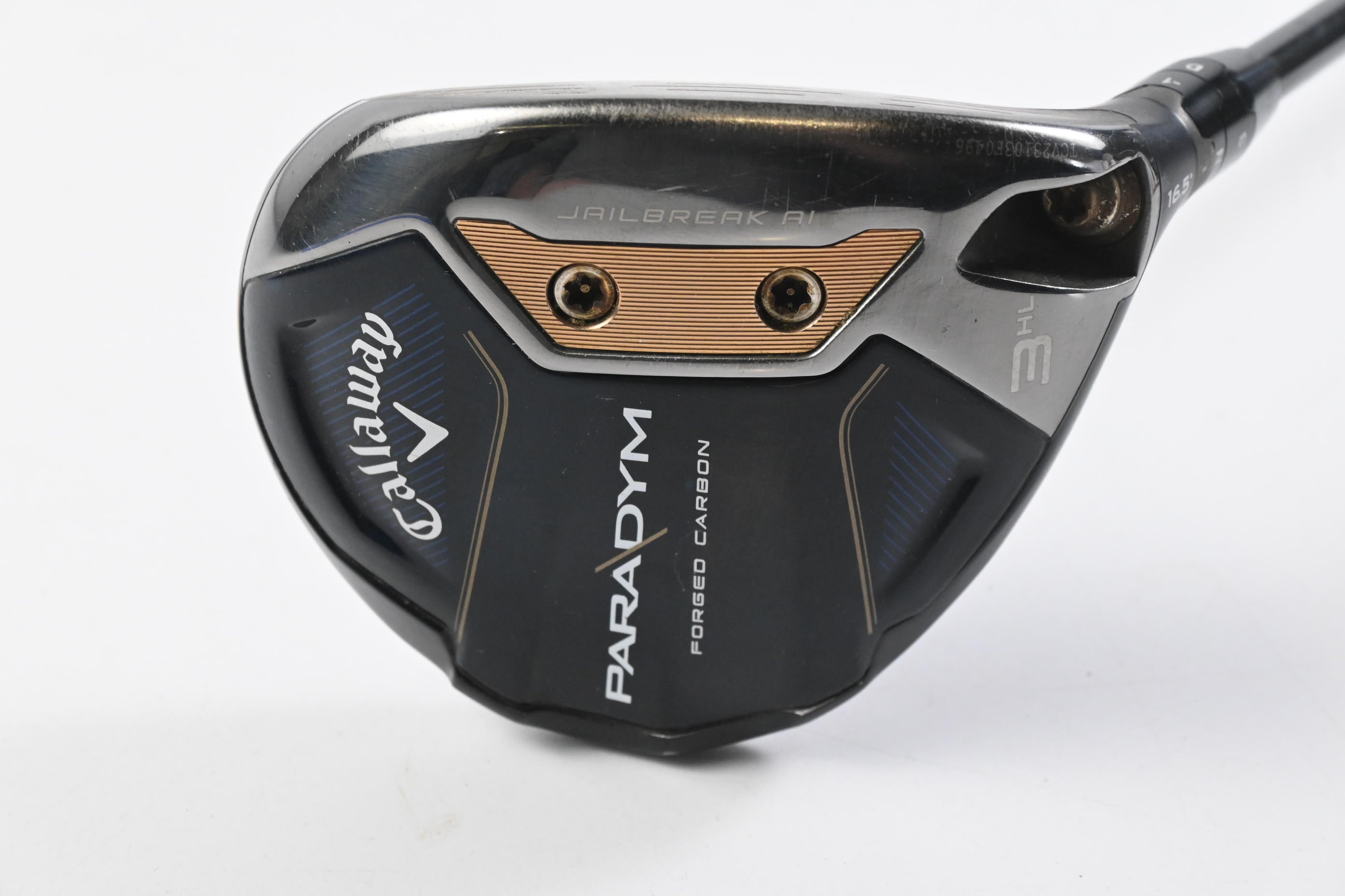 Callaway Paradym #3 Wood / 16.5 Degree / Stiff Flex Denali Black 70 Shaft