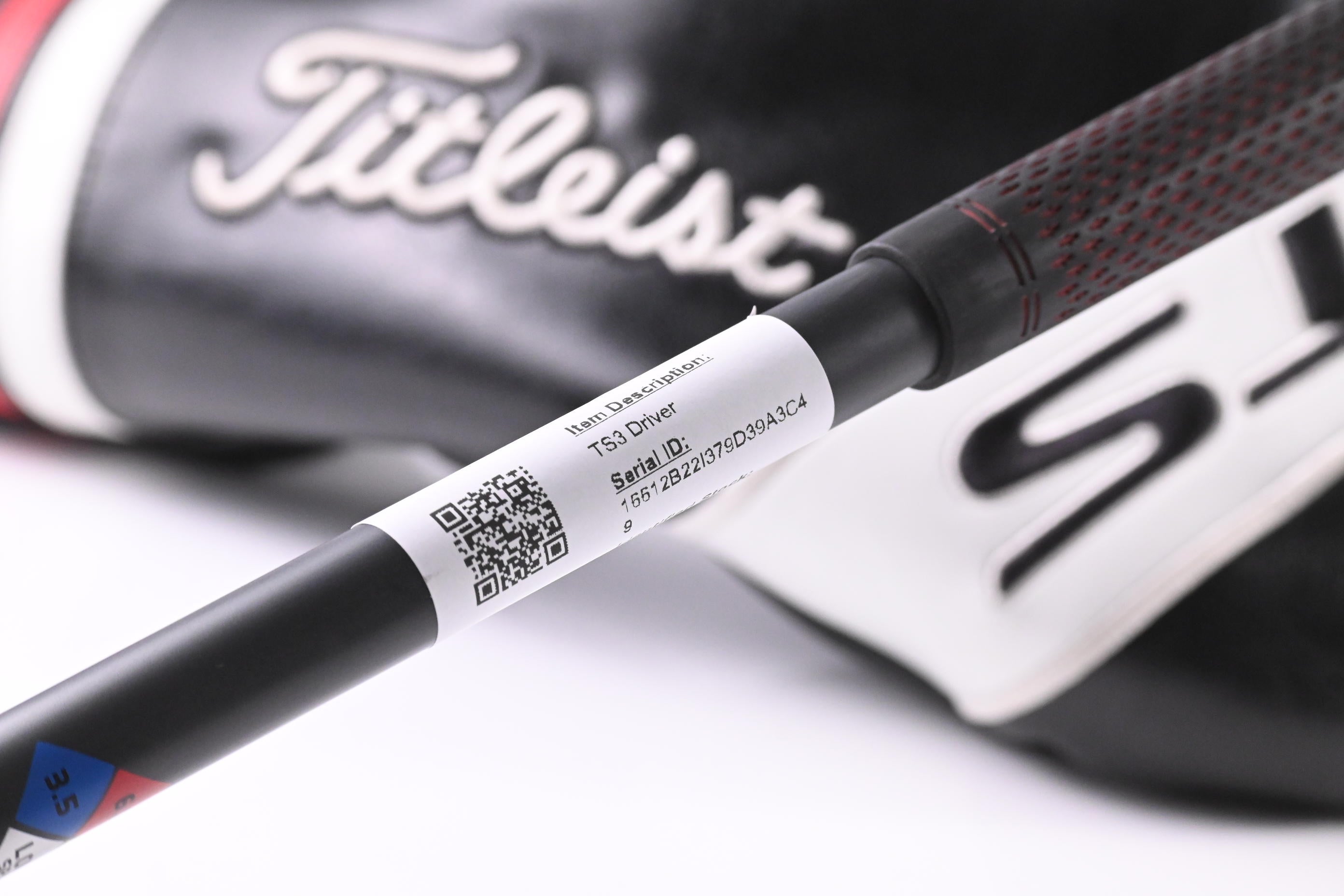 Titleist TS3 Driver / 9.5 Degree / Stiff Flex HZRDUS Smoke Black 60 Shaft
