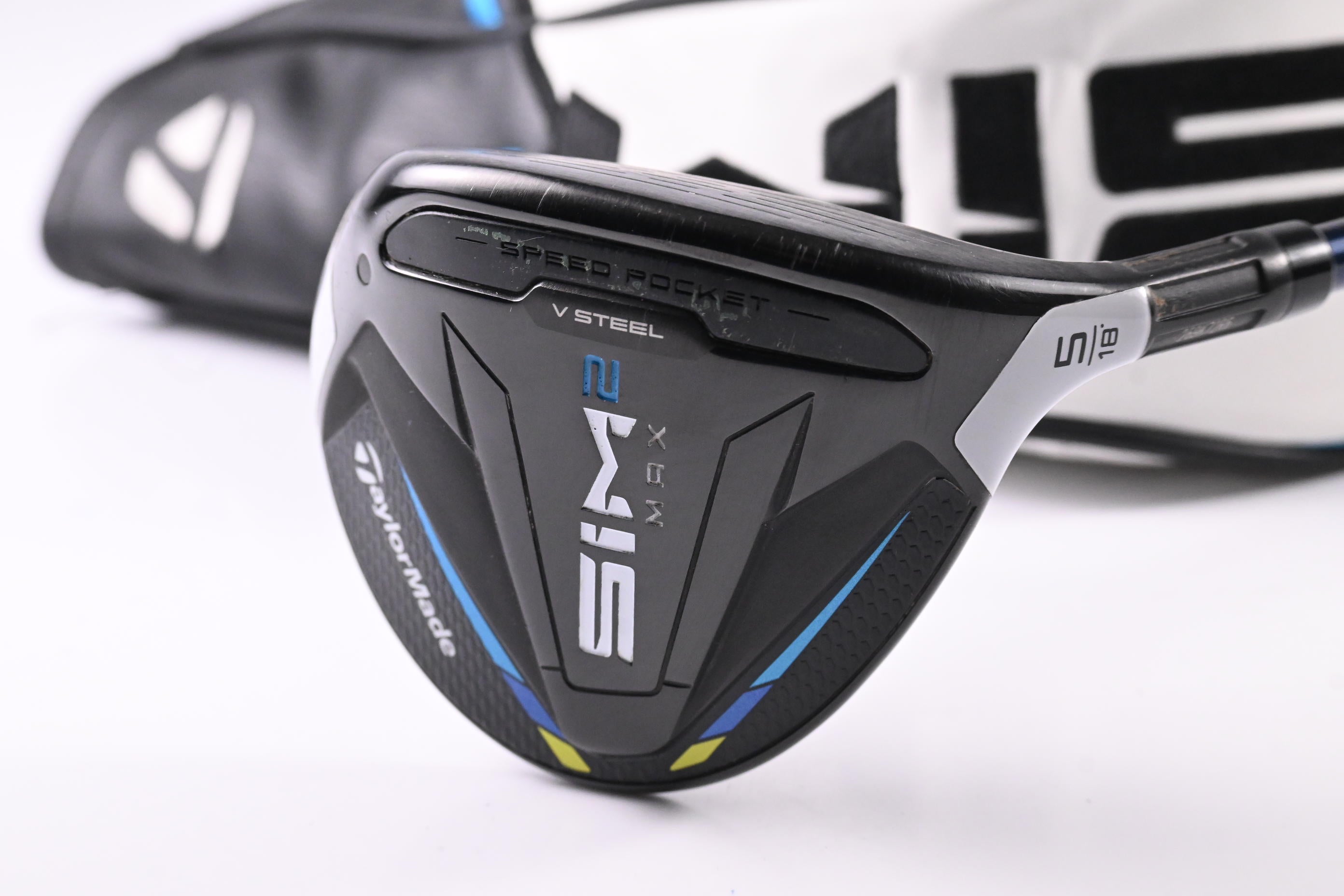 Taylormade SIM2 Max #5 Wood / 18 Degree / Regular Flex Ventus Blue 5 Shaft