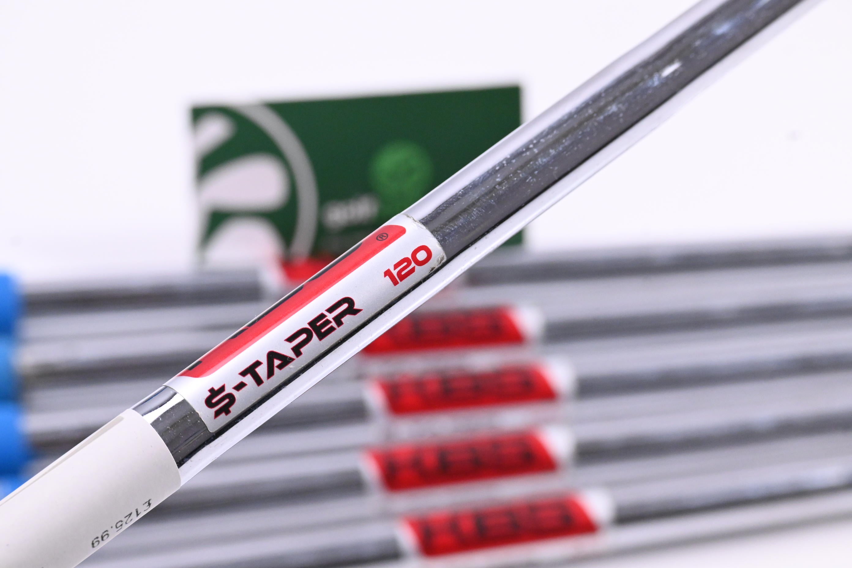 KBS $-Taper 120 Iron Shafts / Stiff Flex / Set of 6 / .355" Tip