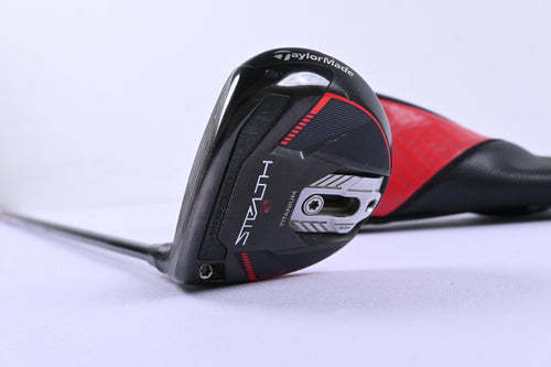 Left Hand Taylormade Stealth 2 Plus #5 Wood / 18 Degree / Stiff Flex Kai'li Red