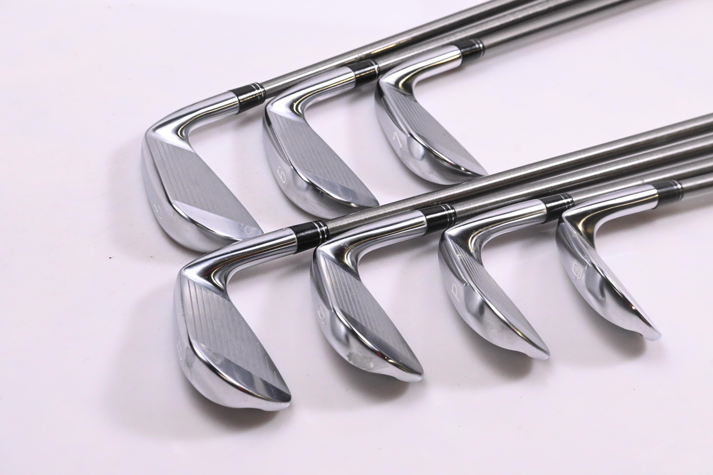 Left Hand Mizuno Pro M-13 Irons / 5-PW+GW / Regular Flex SteelFiber i80cw Shafts