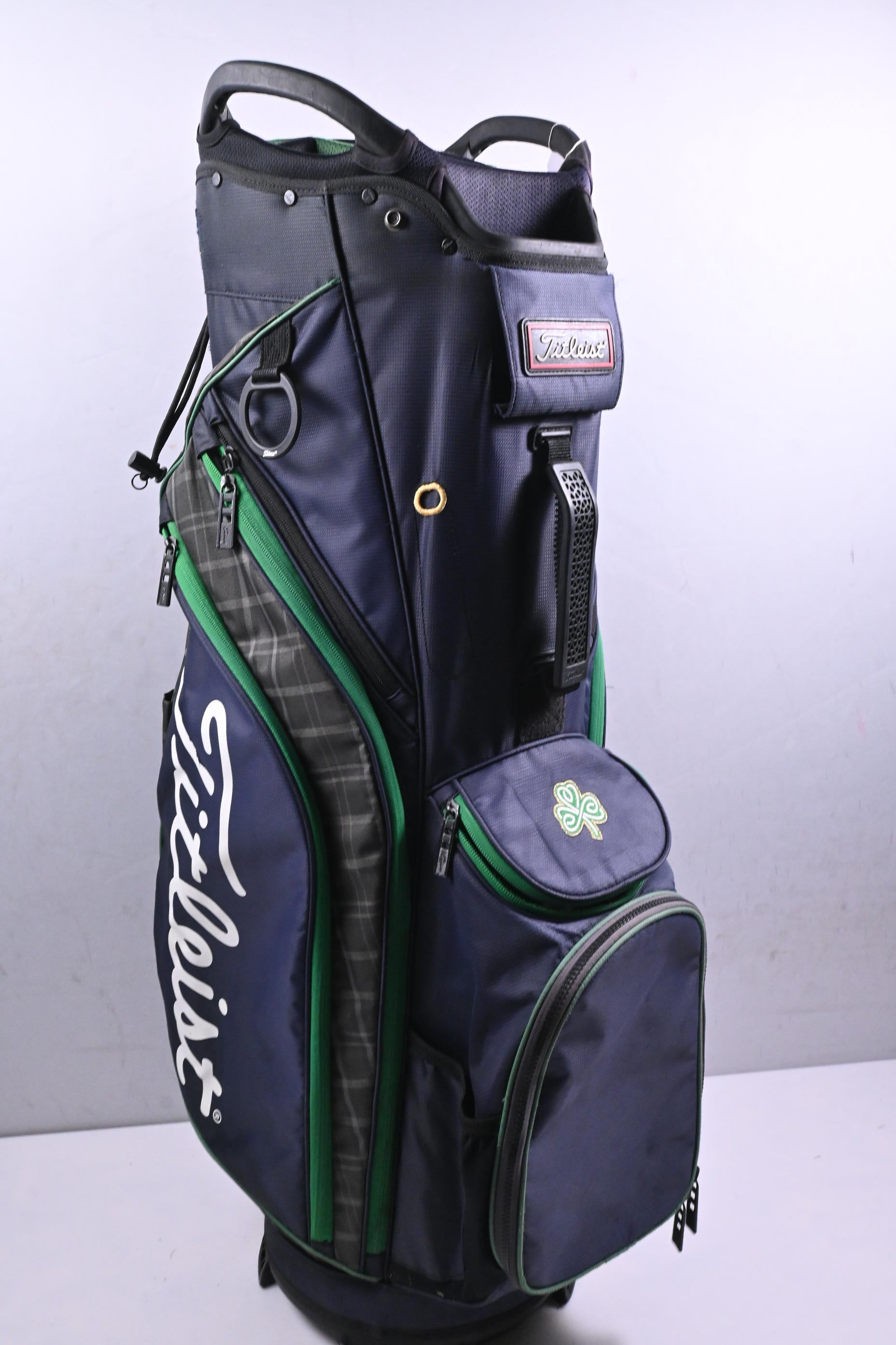 Titleist Shamrock Cart 14 Cart Bag / 14-Way Divider / Navy, Green