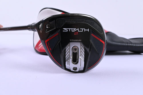 Left Hand Taylormade Stealth 2 Plus #5 Wood / 18 Degree / Stiff Flex Kai'li Red