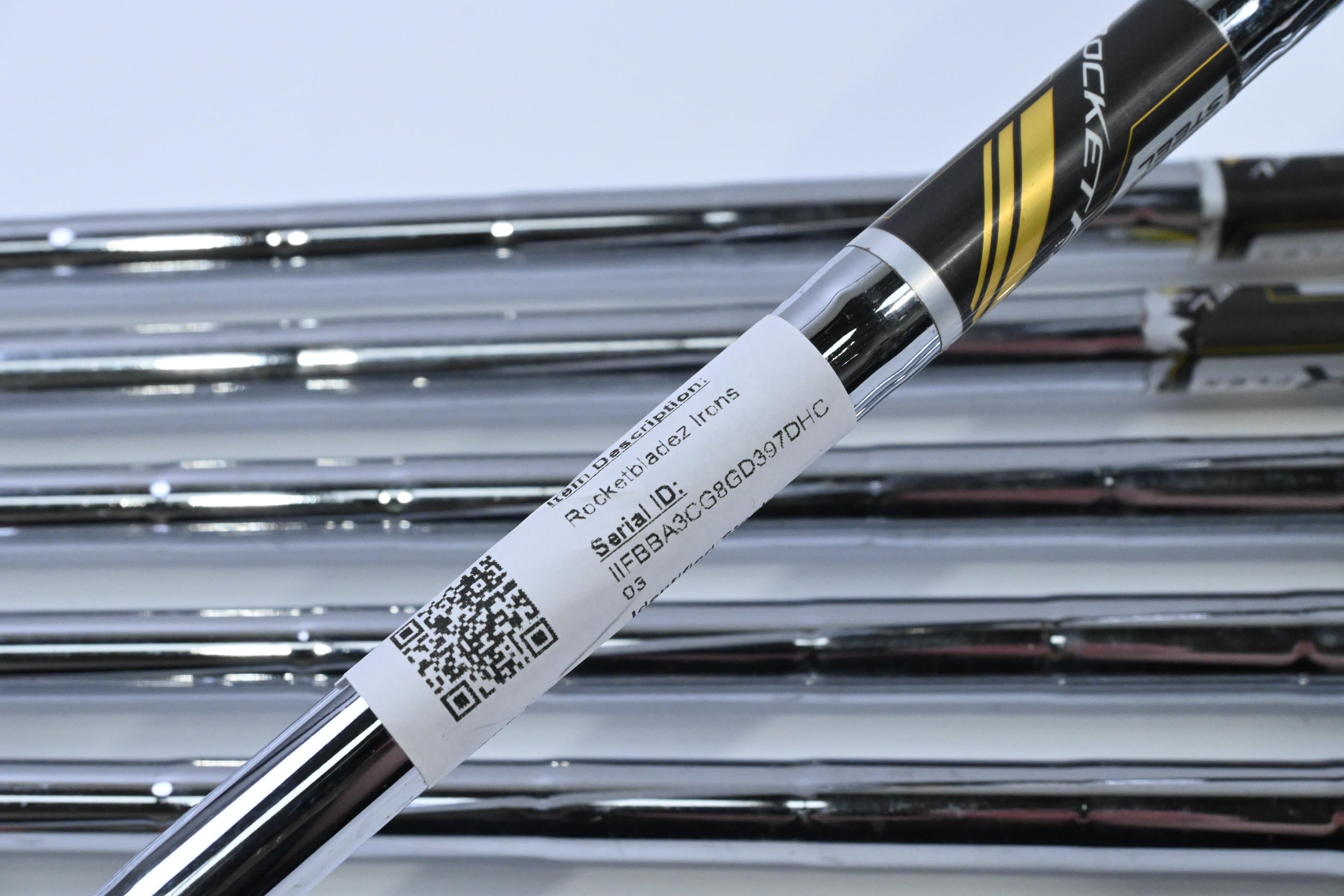 Taylormade Rocketbladez Irons / 5-PW / Regular Flex Rocketfuel Shafts