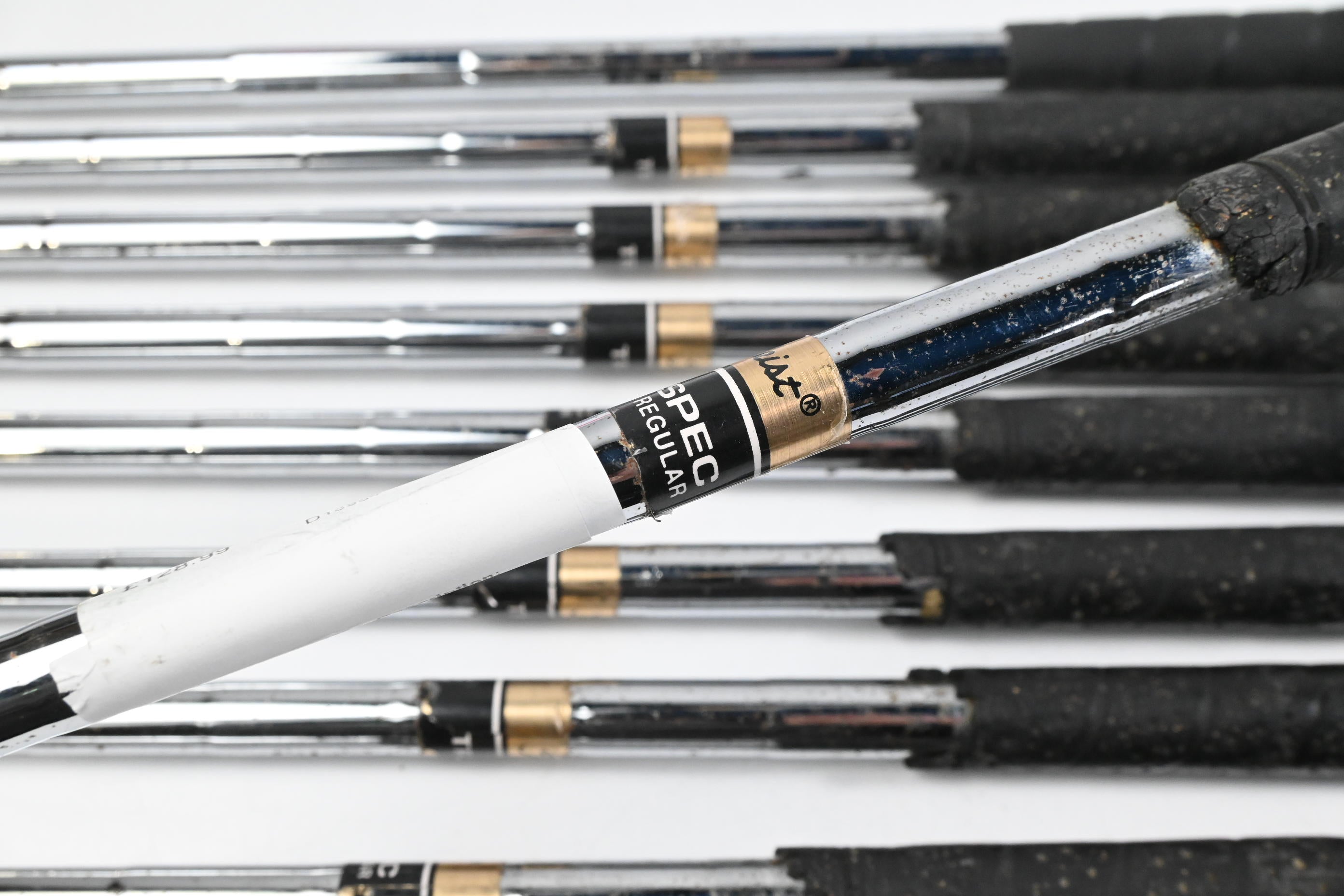 Titleist DCI Oversize+ Gold Irons / 3-PW+SW / Regular Flex Tri-Spec Shafts