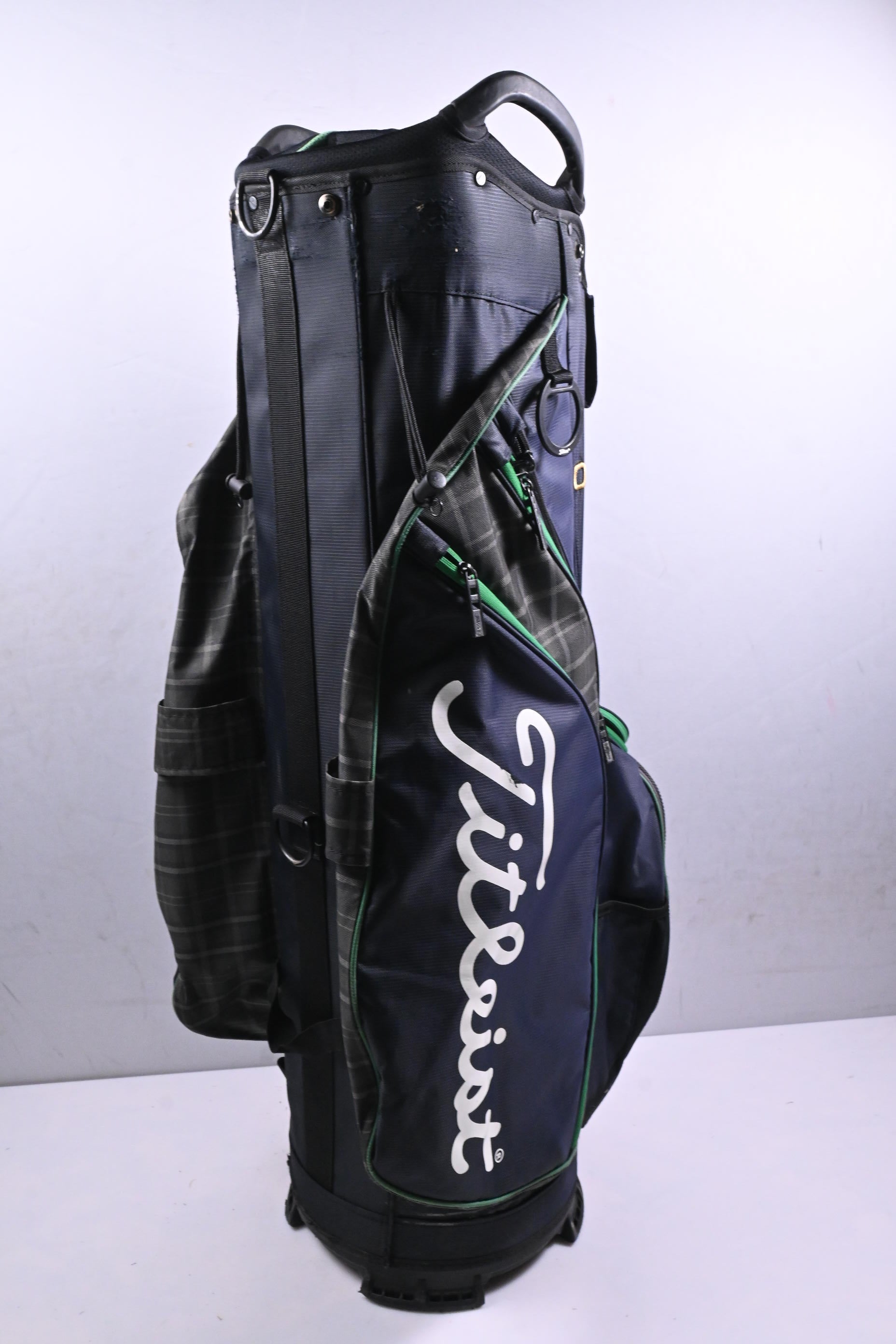 Titleist Shamrock Cart 14 Cart Bag / 14-Way Divider / Navy, Green