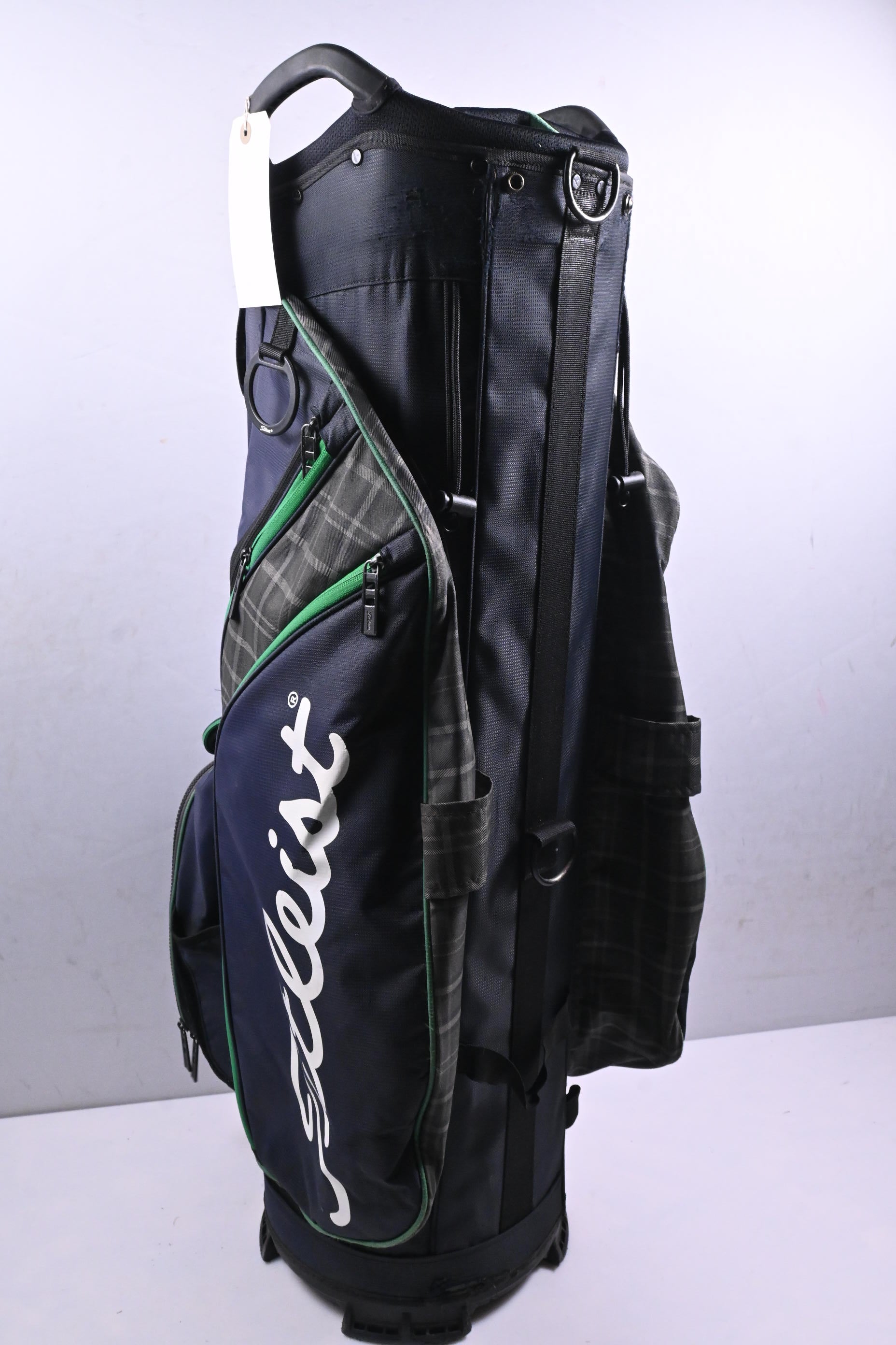 Titleist Shamrock Cart 14 Cart Bag / 14-Way Divider / Navy, Green