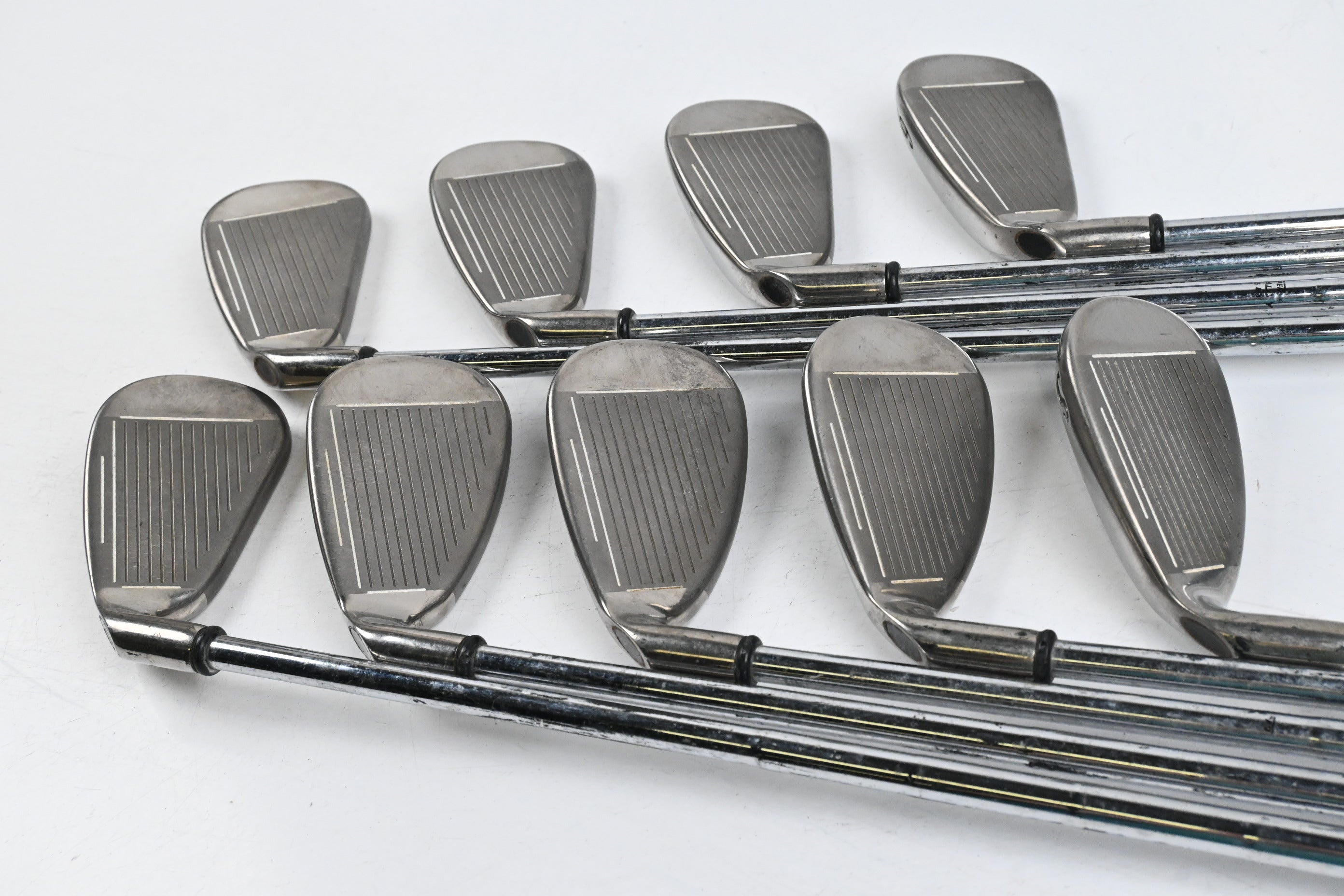 Callaway Hawk Eye Tungsten Titanium Irons / 3-PW+SW / Regular Flex Steel Shafts