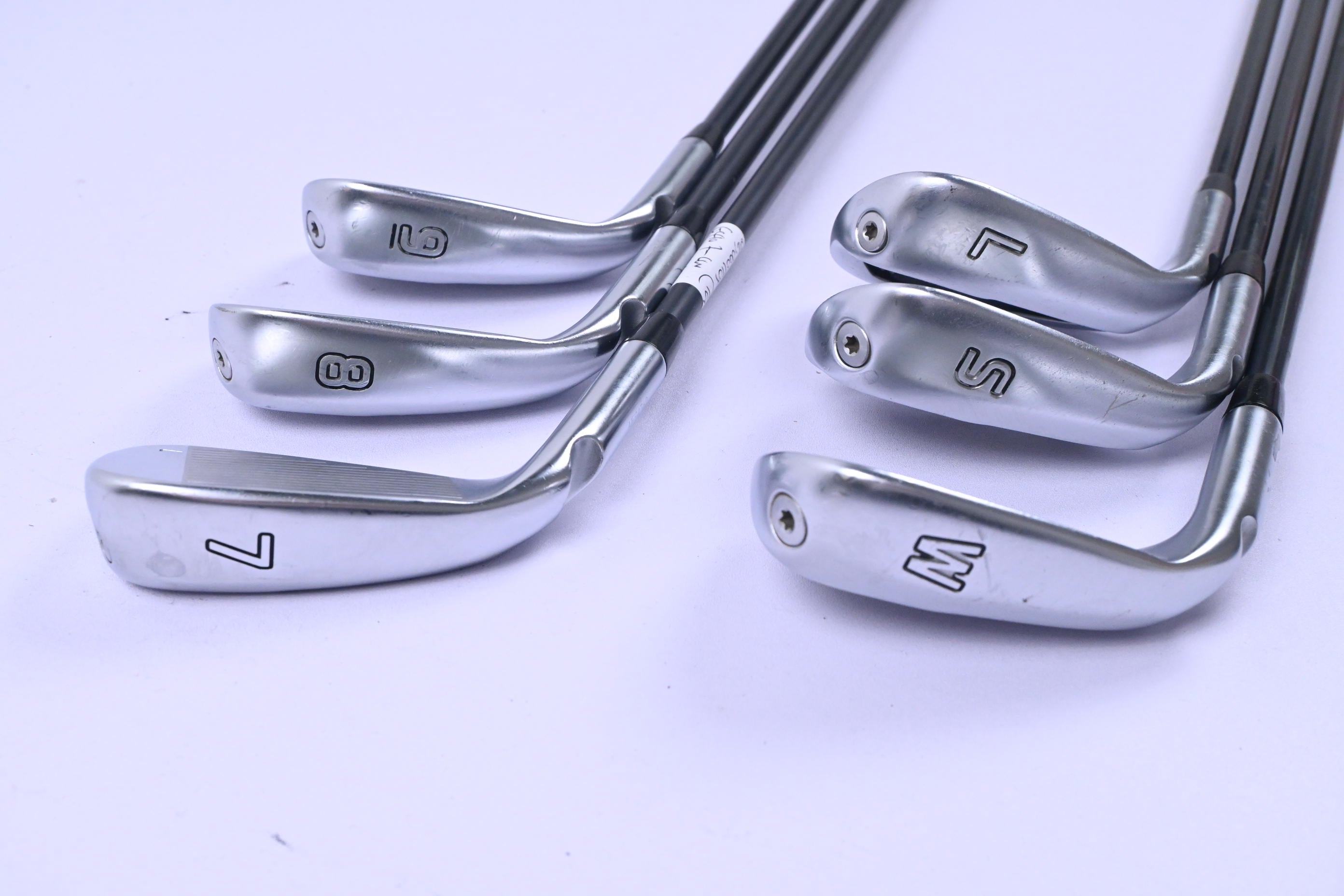 Ping G410 Irons / 7-PW+SW+LW / Orange Dot / Regular Flex Ping Alta CB Red Shafts