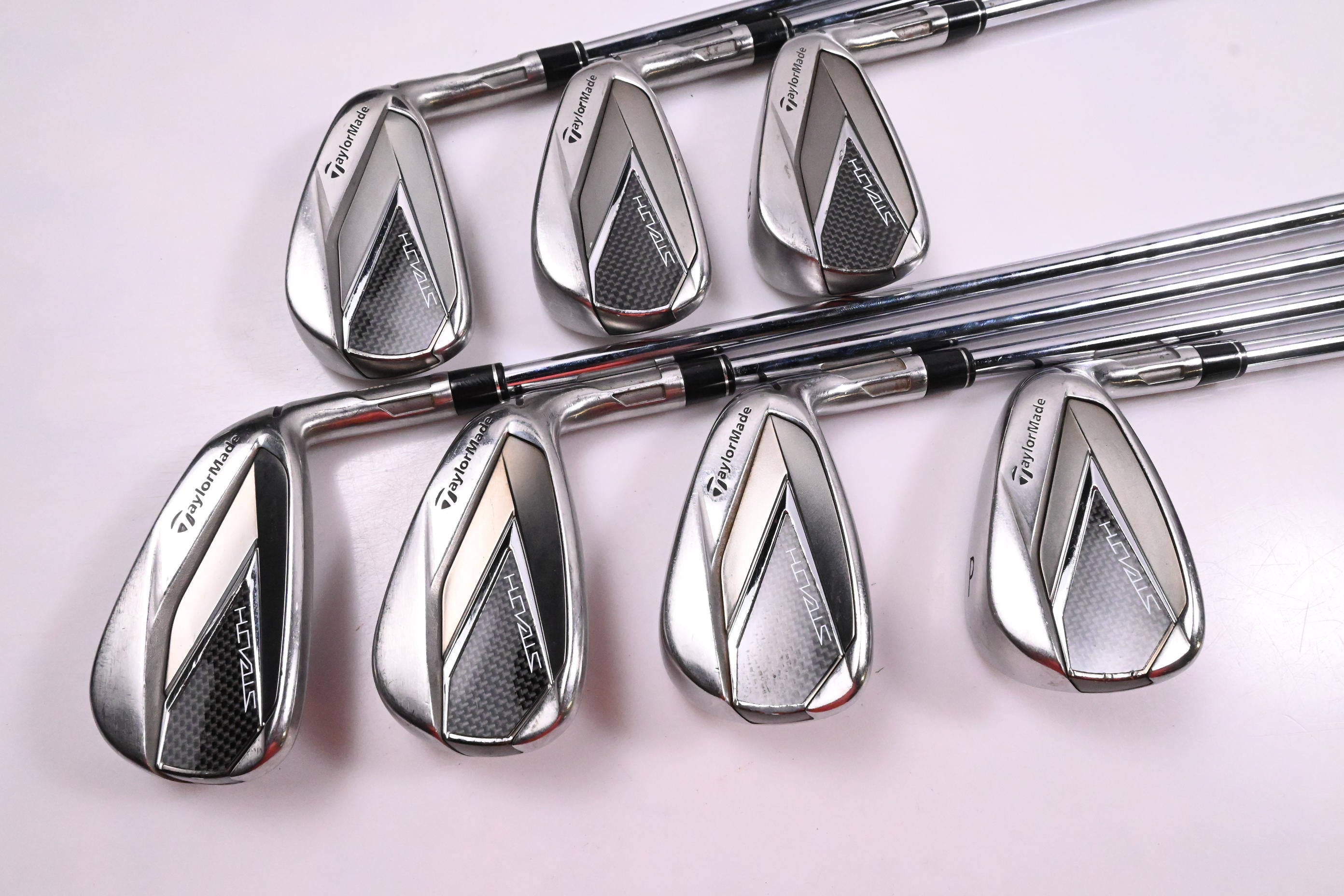 Taylormade Stealth Irons / 4-PW / Stiff Flex KBS MAX MT 85 Shafts