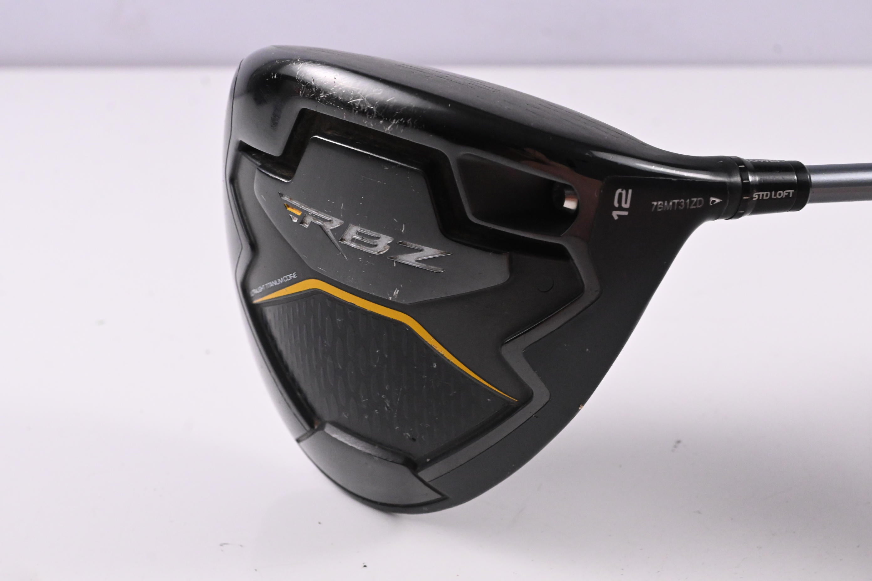 Taylormade RBZ Black Driver / 12 Degree / Regular Flex Matrix White X4 55 Shaft