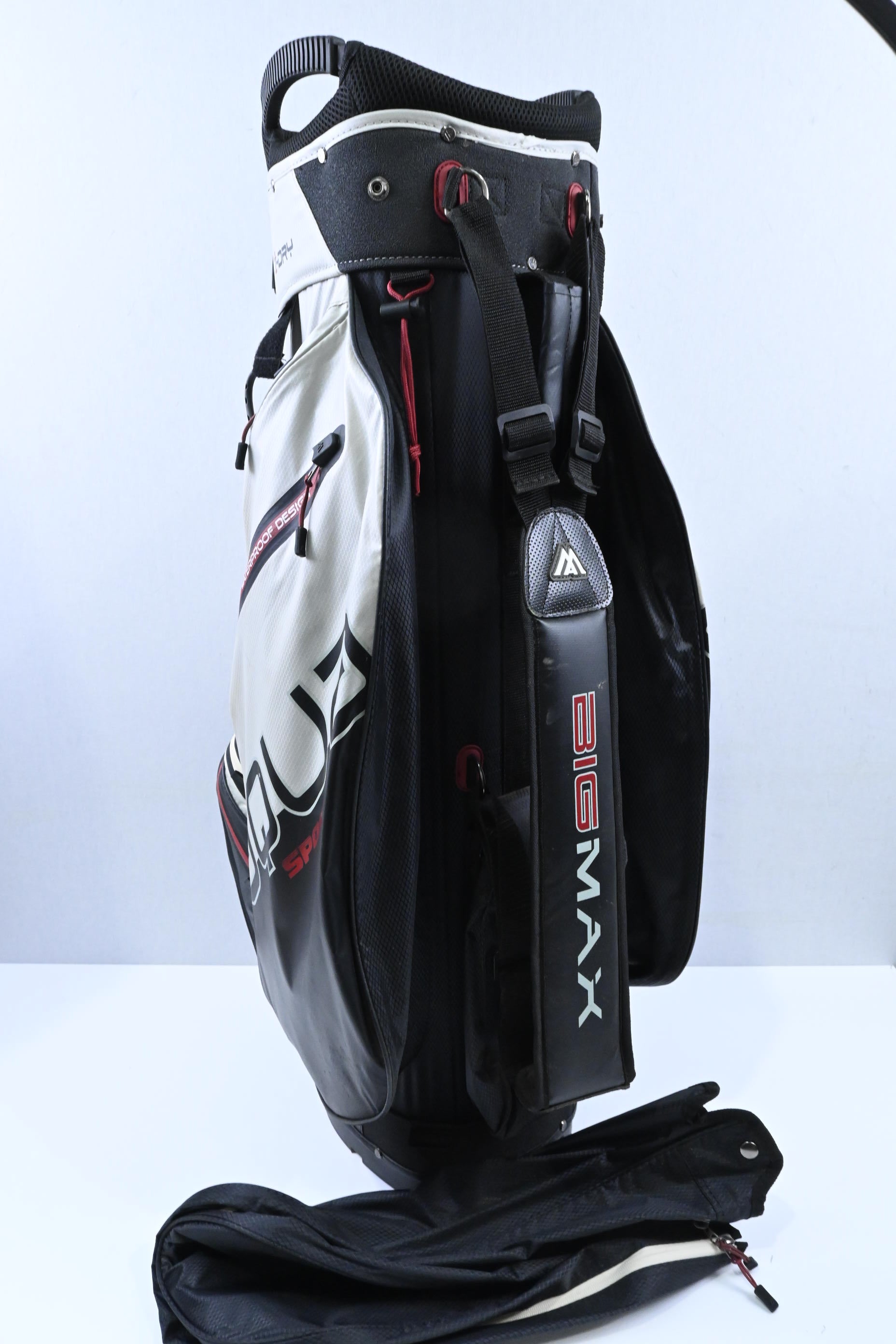 Big Max Aqua Sport Cart Bag / 15-Way / White, Black, Red