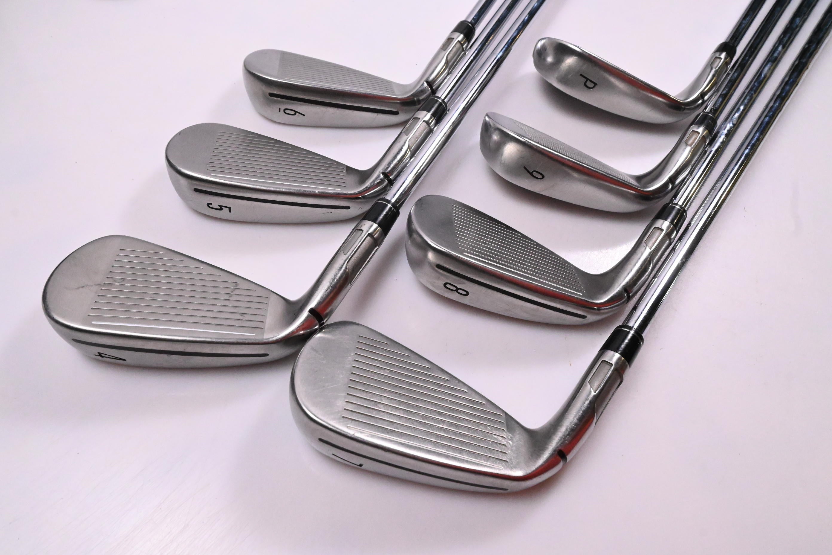 Taylormade Stealth Irons / 4-PW / Stiff Flex KBS MAX MT 85 Shafts