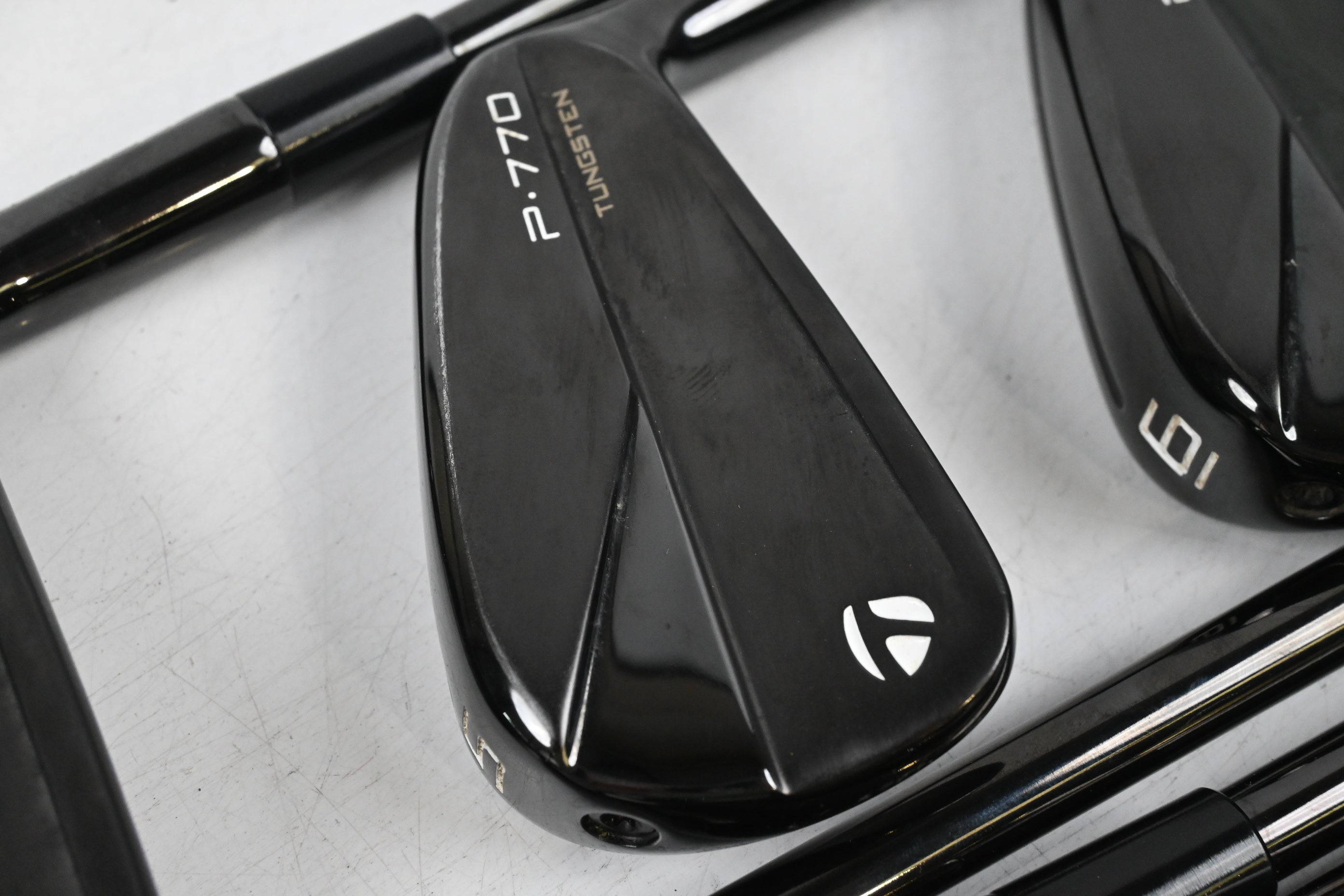 Taylormade P770 2023 Phantom Black Irons / 4-PW / Stiff Flex KBS Tour Shafts