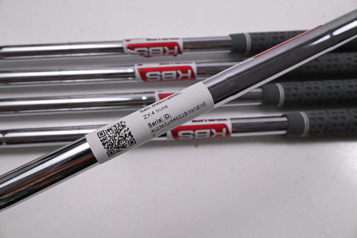 Srixon ZXi4 Irons / 6-PW / Stiff Flex KBS Tour Lite Shafts