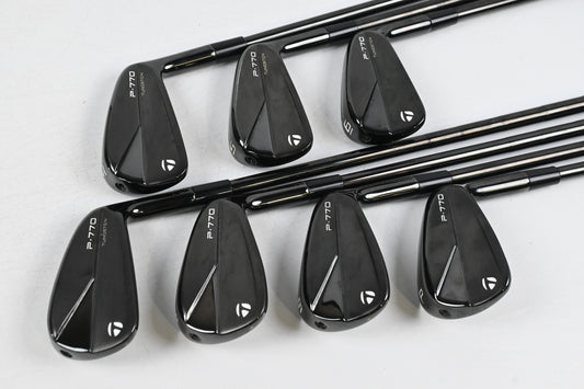 Taylormade P770 2023 Phantom Black Irons / 4-PW / Stiff Flex KBS Tour Shafts