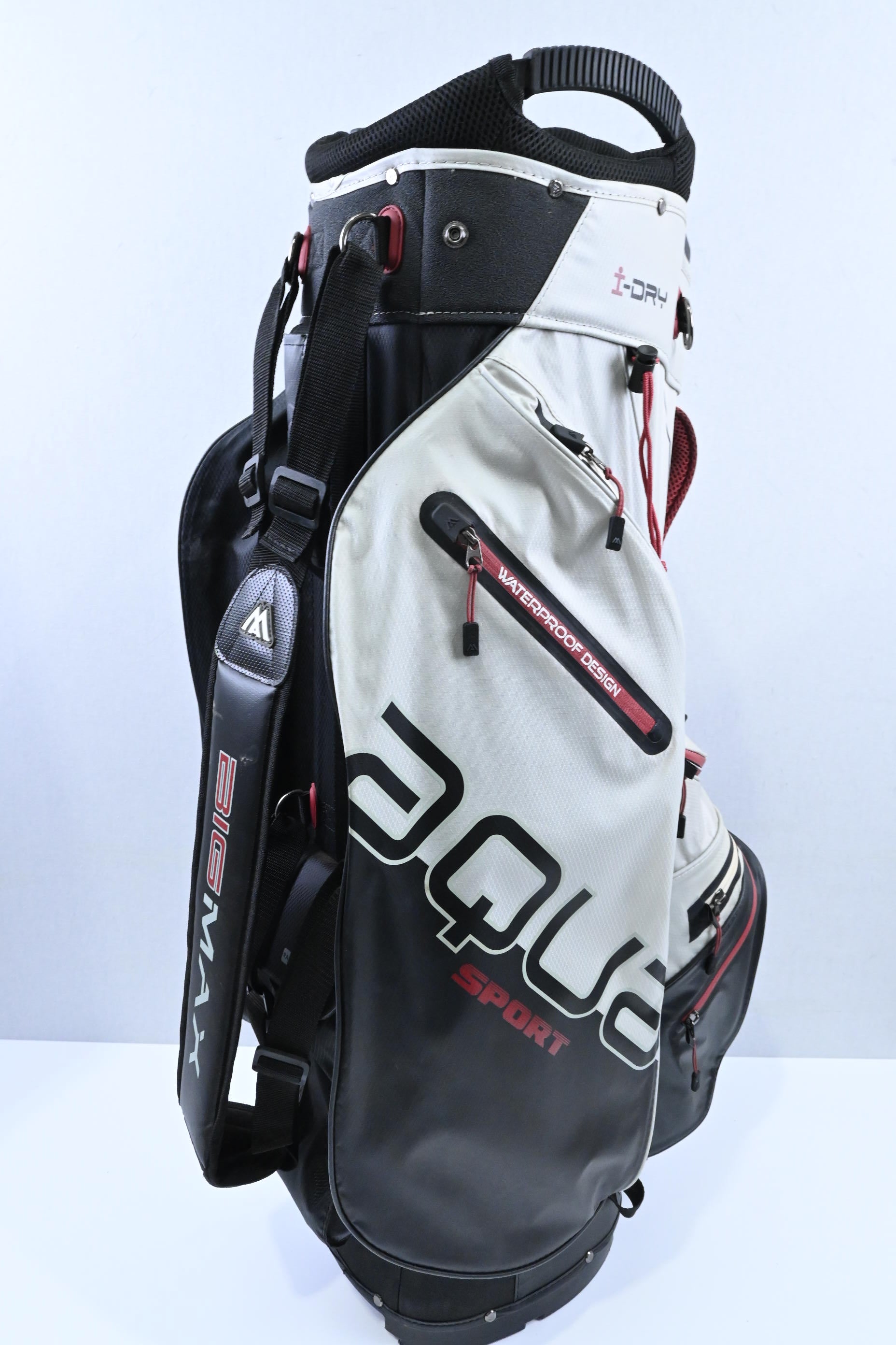 Big Max Aqua Sport Cart Bag / 15-Way / White, Black, Red