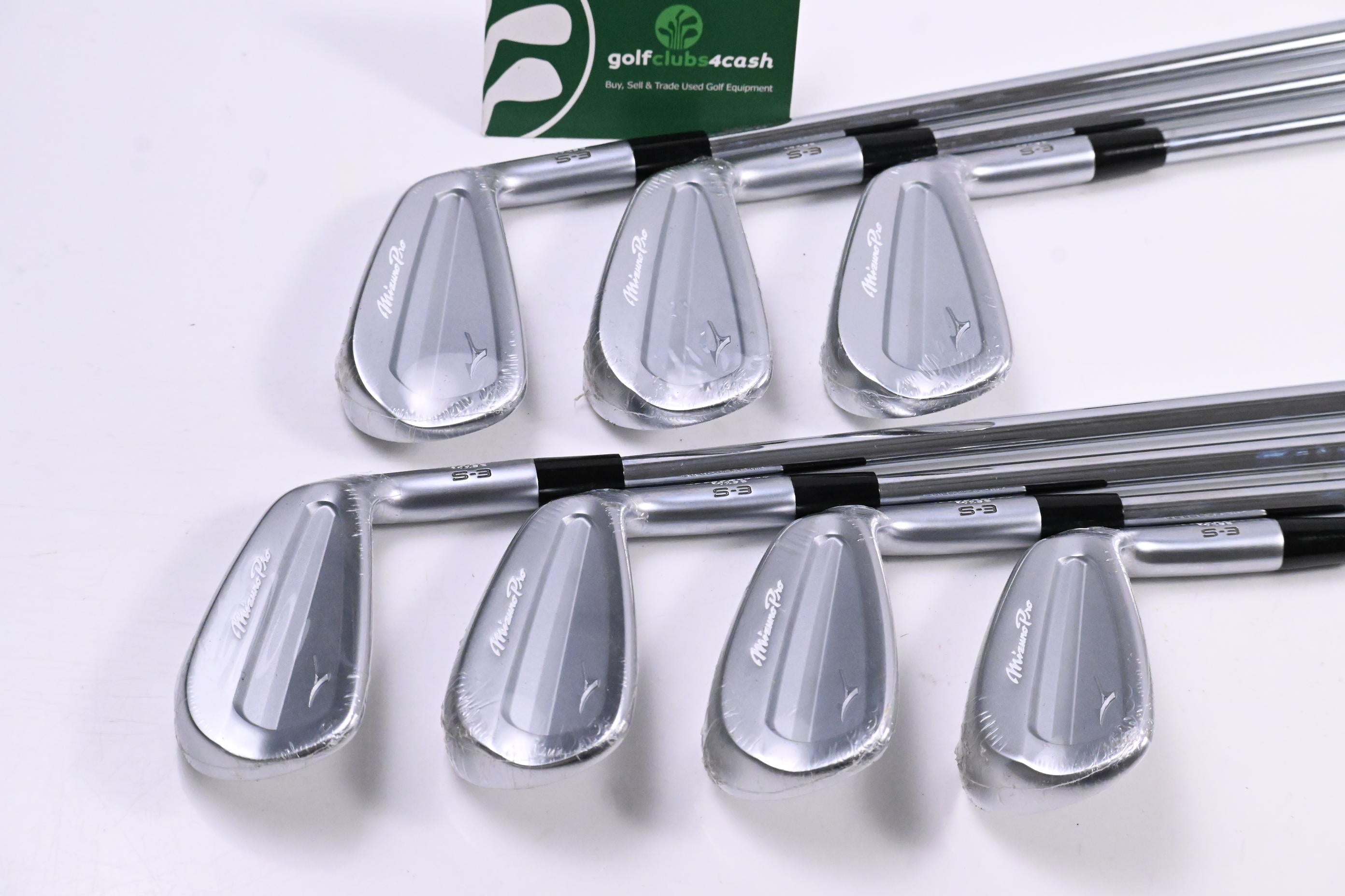 Mizuno Pro S-3 Irons / 4-PW / Stiff Flex Project X Shafts