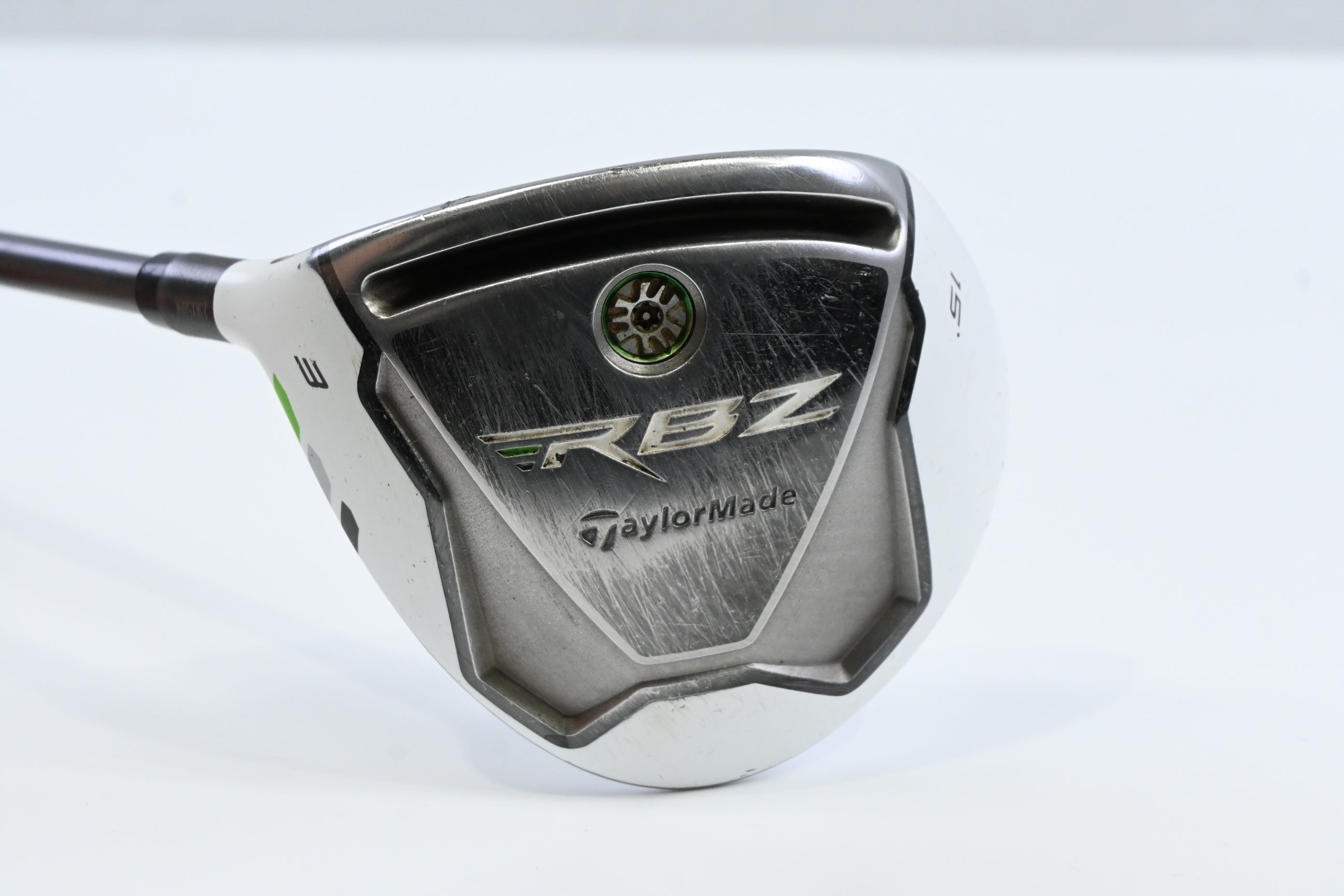 Left Hand Taylormade RBZ #3 Wood / 15 Degree / Regular Flex Matrix Ozik Xcon-5