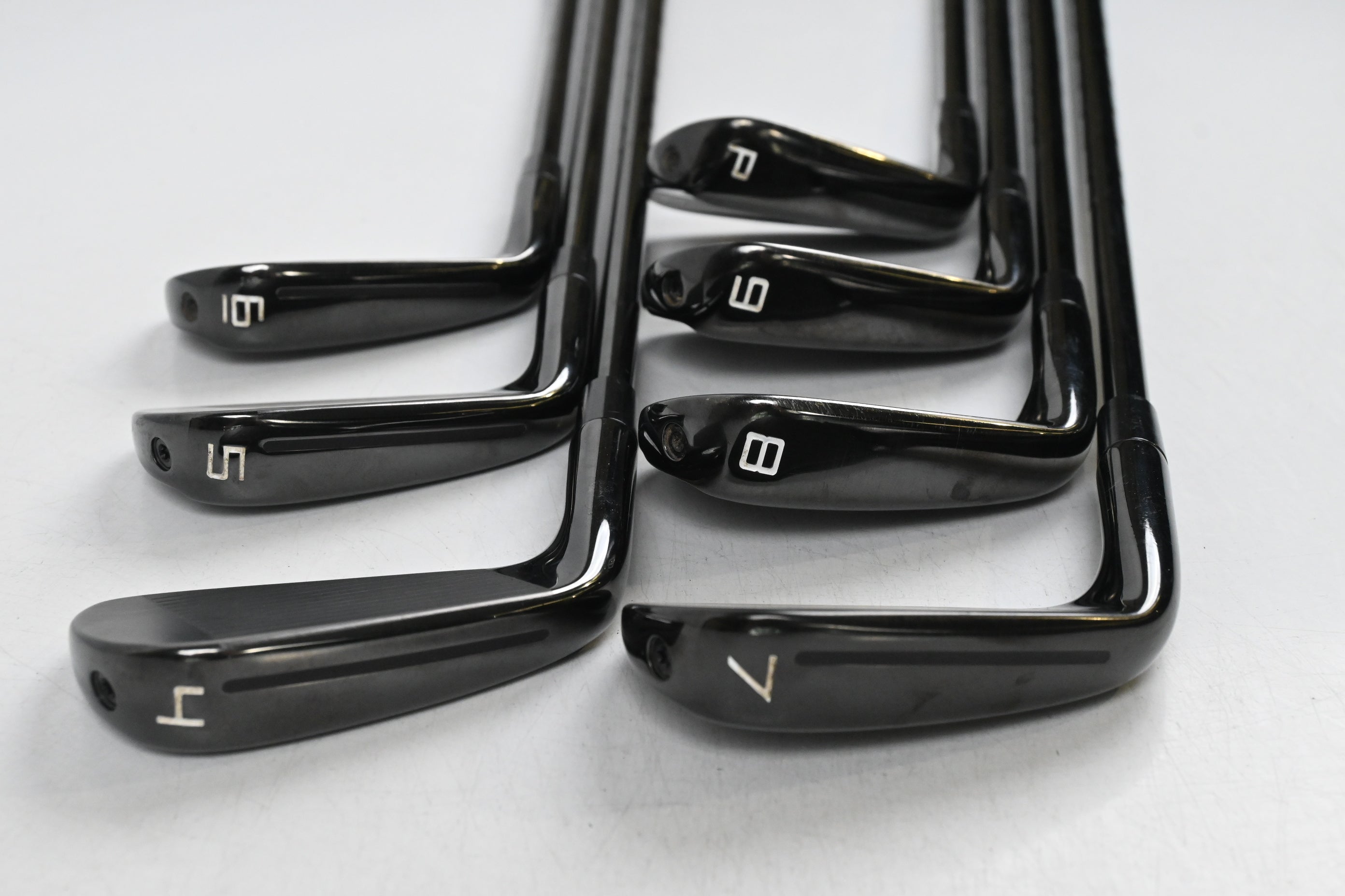 Taylormade P770 2023 Phantom Black Irons / 4-PW / Stiff Flex KBS Tour Shafts