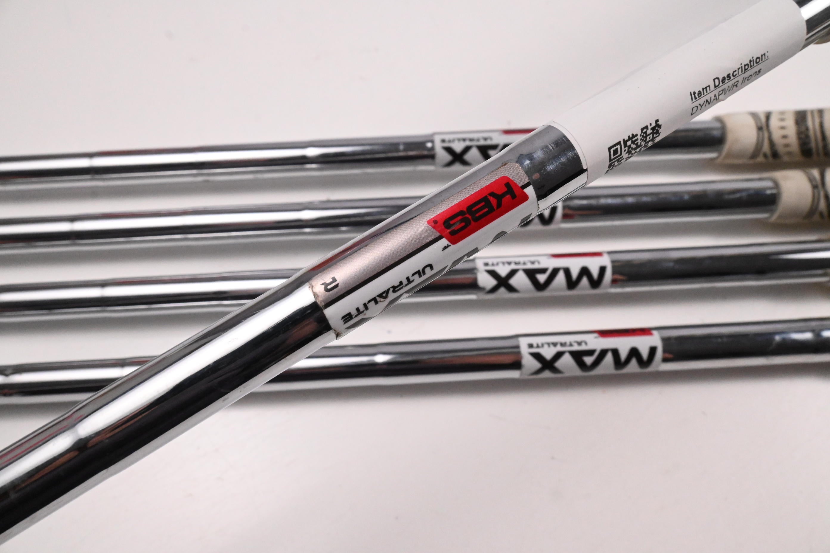 Wilson DYNAPWR Irons / 6-PW / Regular Flex KBS Max Ultralight Shafts