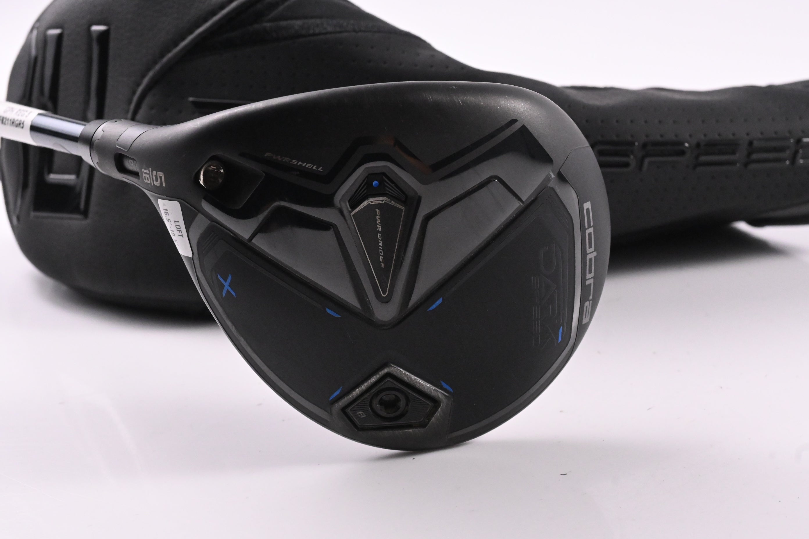 Left Hand Cobra Darkspeed X #5 Wood / 18 Degree / Regular Flex Lin-Q M40X Blue 6