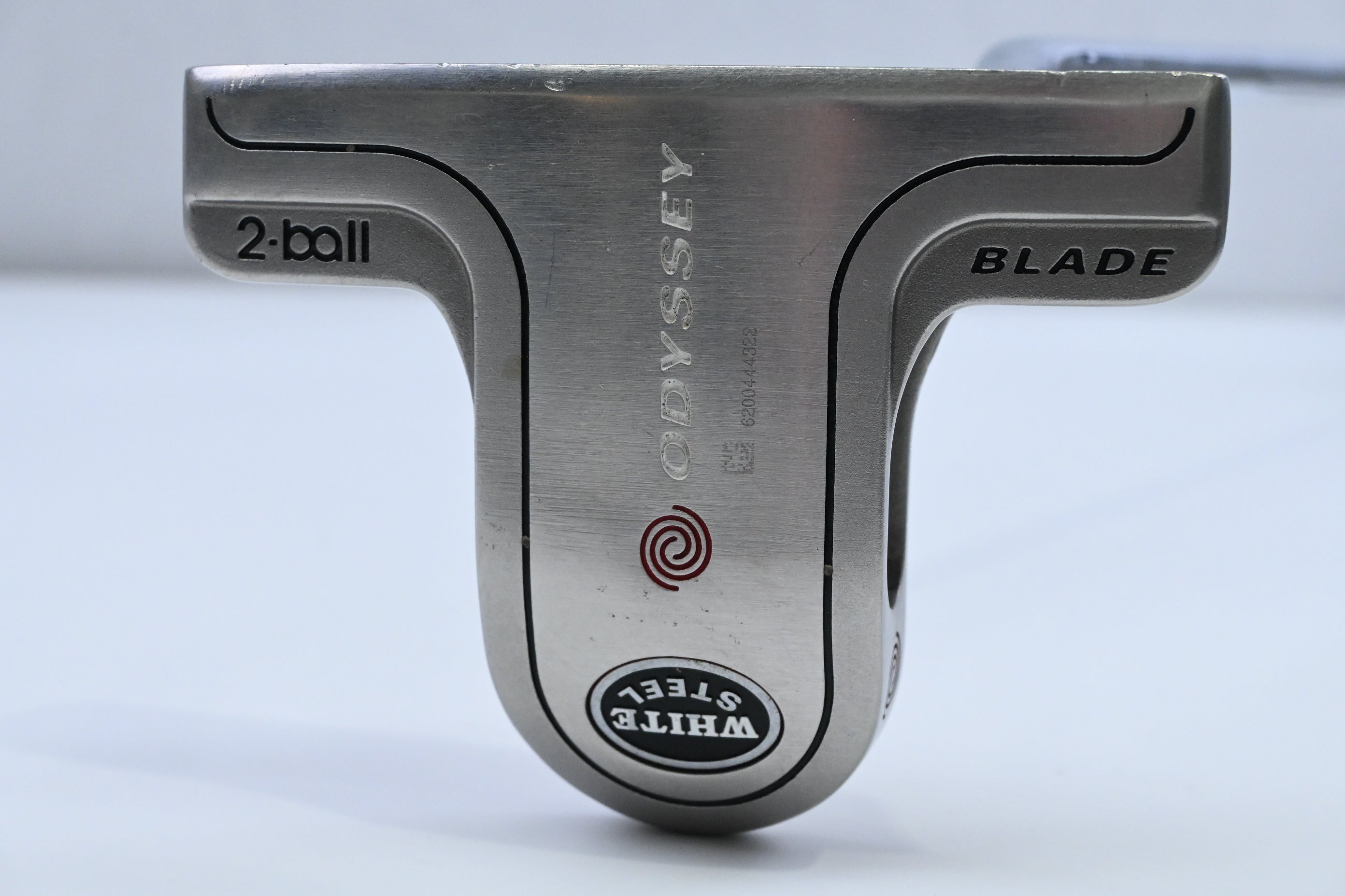 Odyssey White Steel 2-Ball Blade Putter / 35 Inch