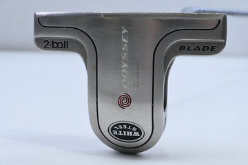 Odyssey White Steel 2-Ball Blade Putter / 35 Inch