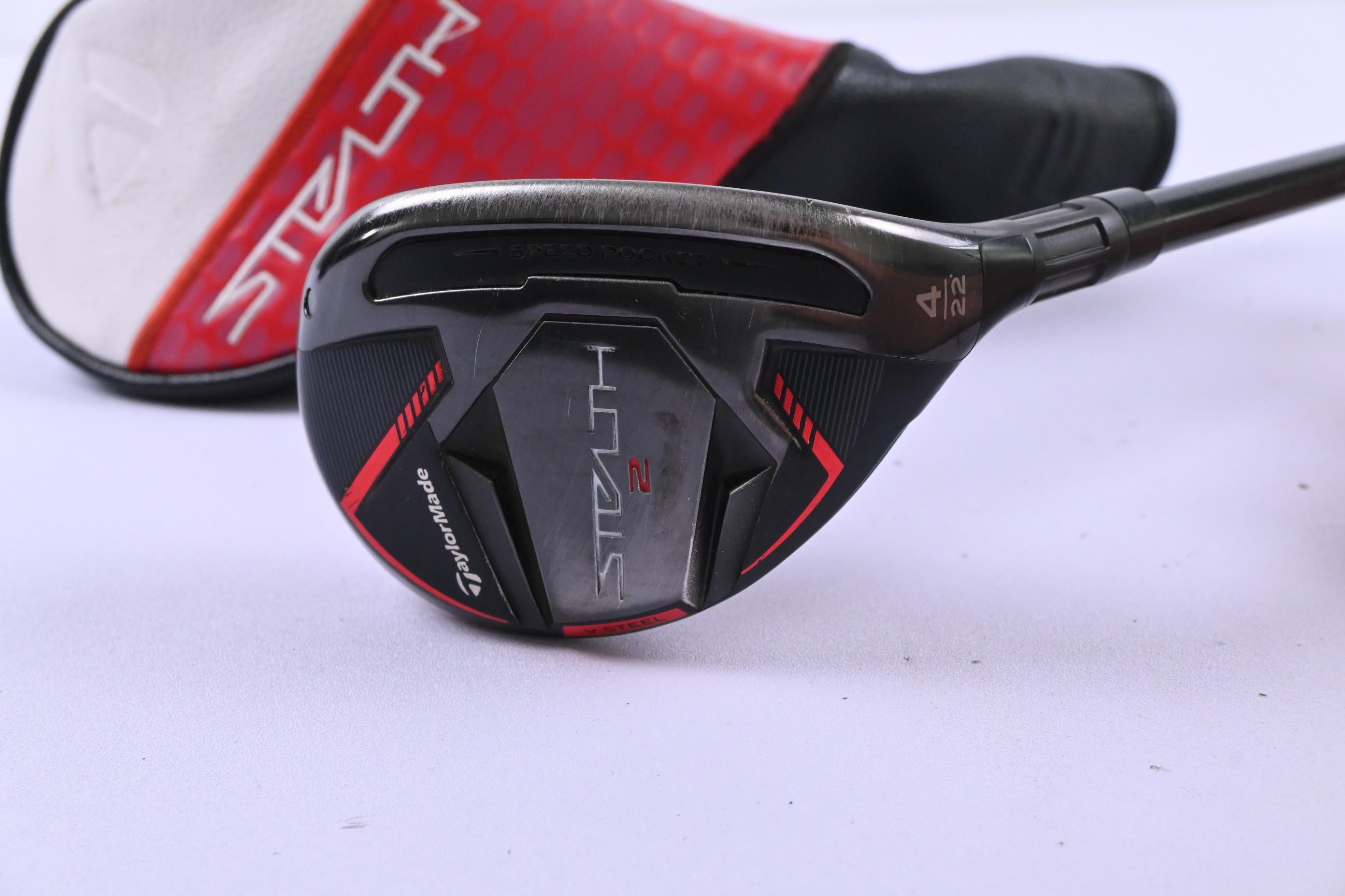 Taylormade Stealth 2 #4 Hybrid / 22 Degree / Regular Flex Ventus TR Red 6 Shaft