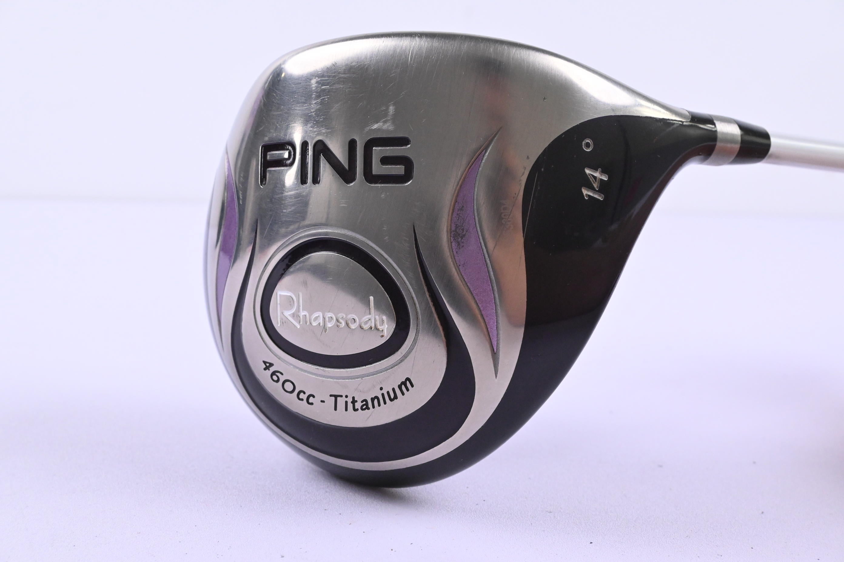 Ladies Ping Rhapsody Driver / 14 Degree / Ladies Flex Ping ULT 129D Shaft