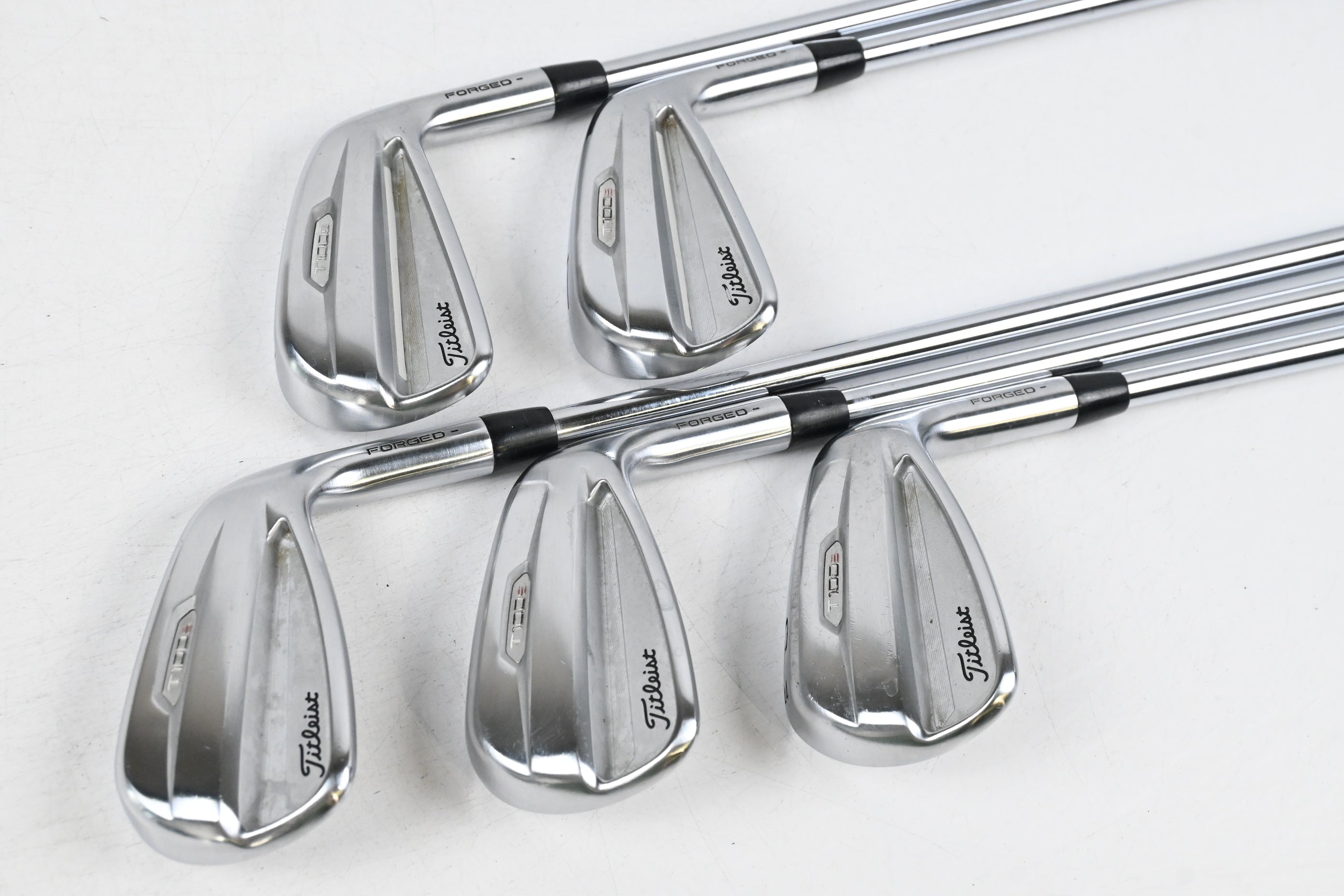 Titleist T100.S 2021 Irons / 6-PW / Regular Flex Project X rifle Steel Shafts