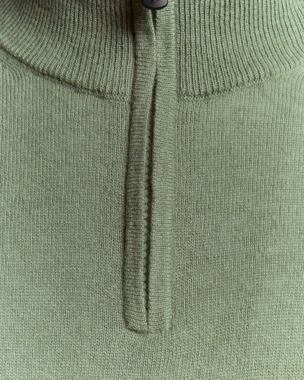 Lyle & Scott Embroidered Lambwool Blend Quarter Zip Jumper