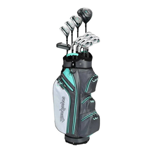 Ladies MacGregor ZT1 Package Set / Driver, 3W, Hybrids, 6-PW+SW, Putter, Cart