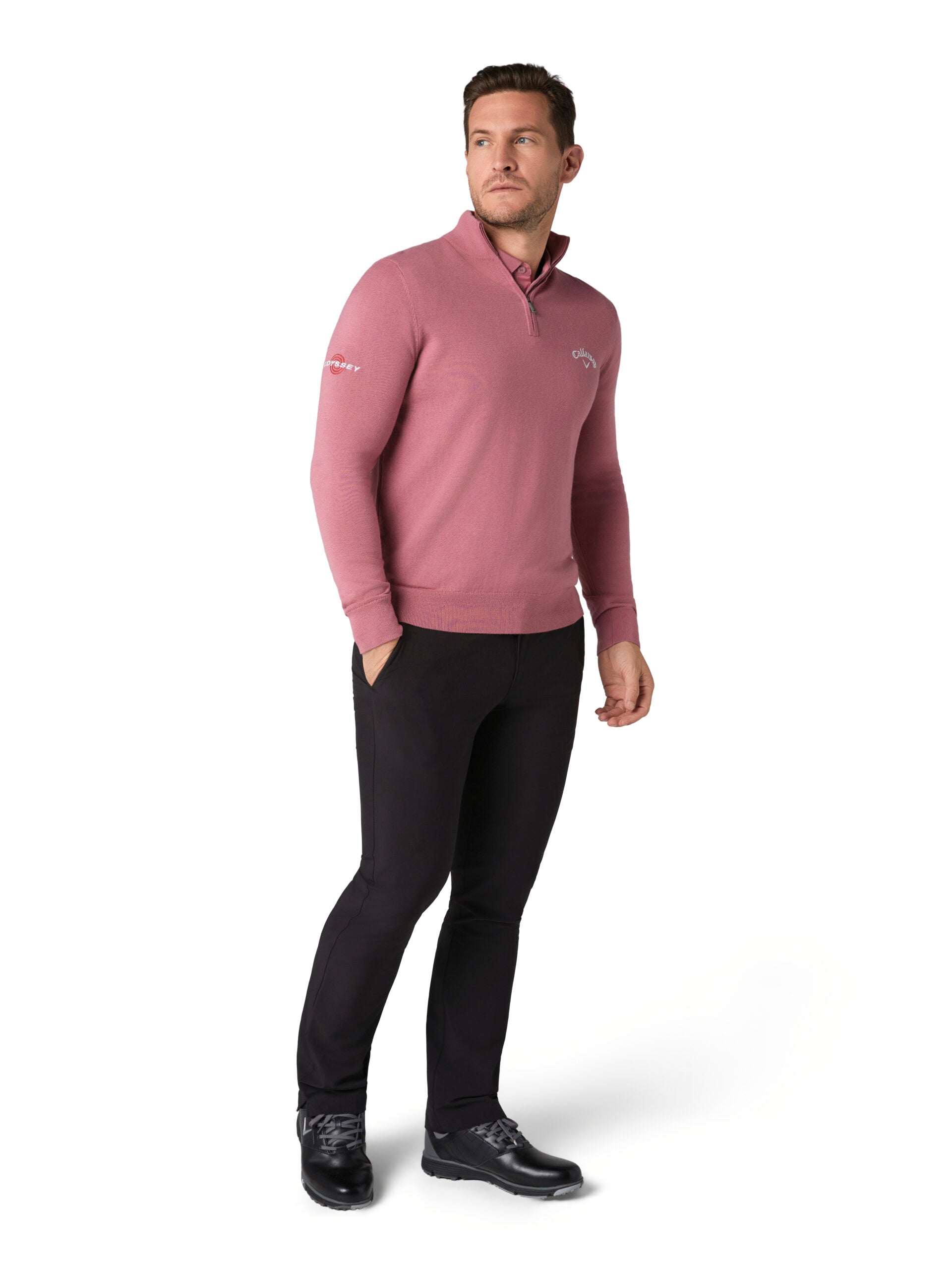 Callaway 1/4 Zip Merino Blend Sweater