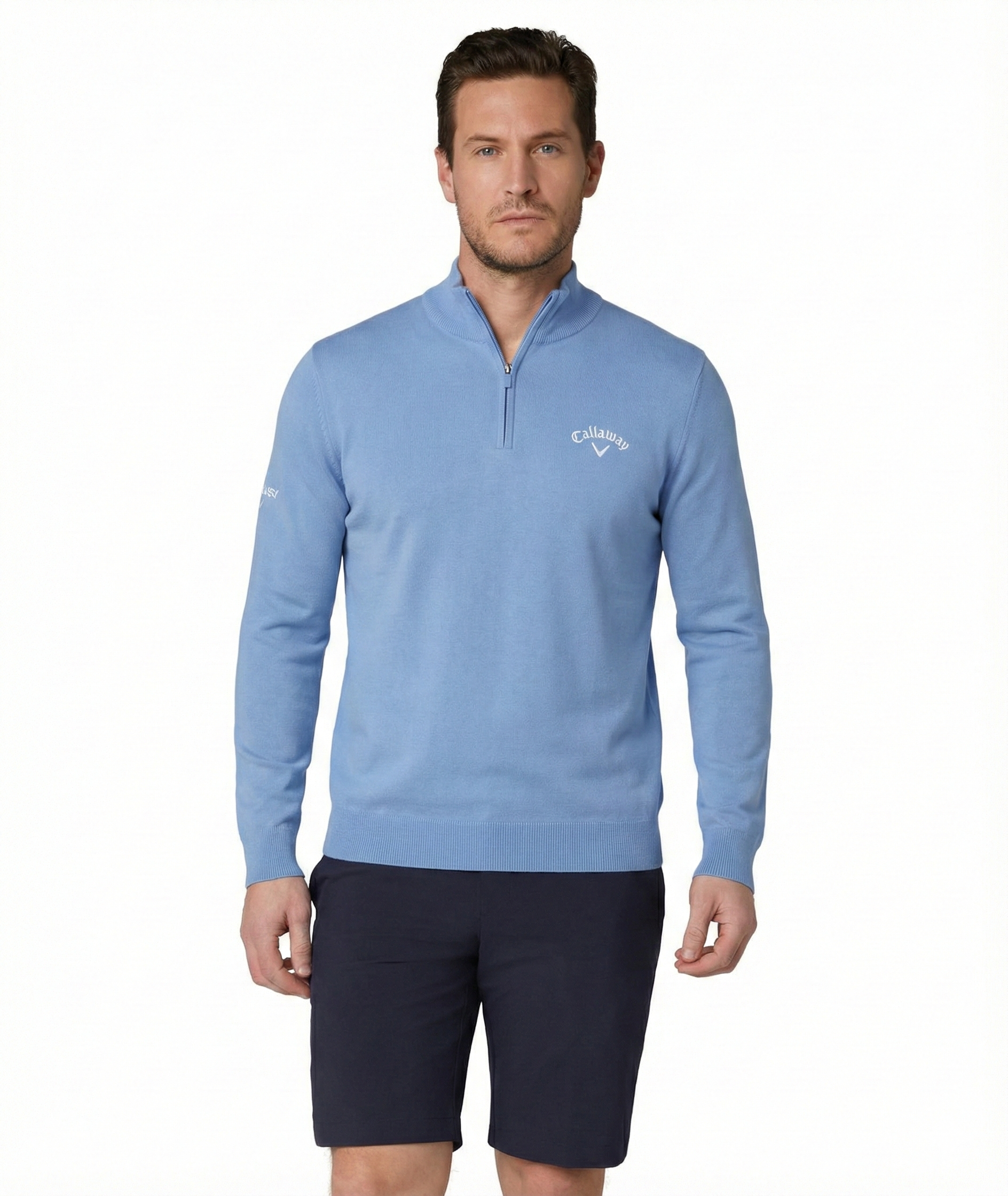 Callaway 1/4 Zip Merino Blend Sweater
