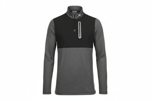 Mizuno Melange Reflect 1/4 Zip / Black