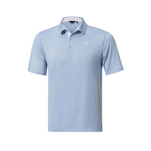Load image into Gallery viewer, Mizuno Golf Quick Dry Comp Polo / Light Blue / Small
