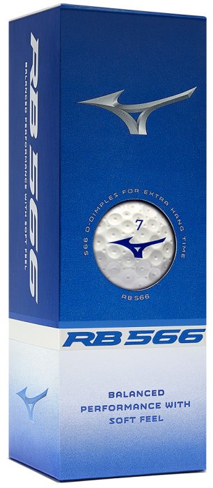 Mizuno 2024 RB 566 Golf Balls (12) White