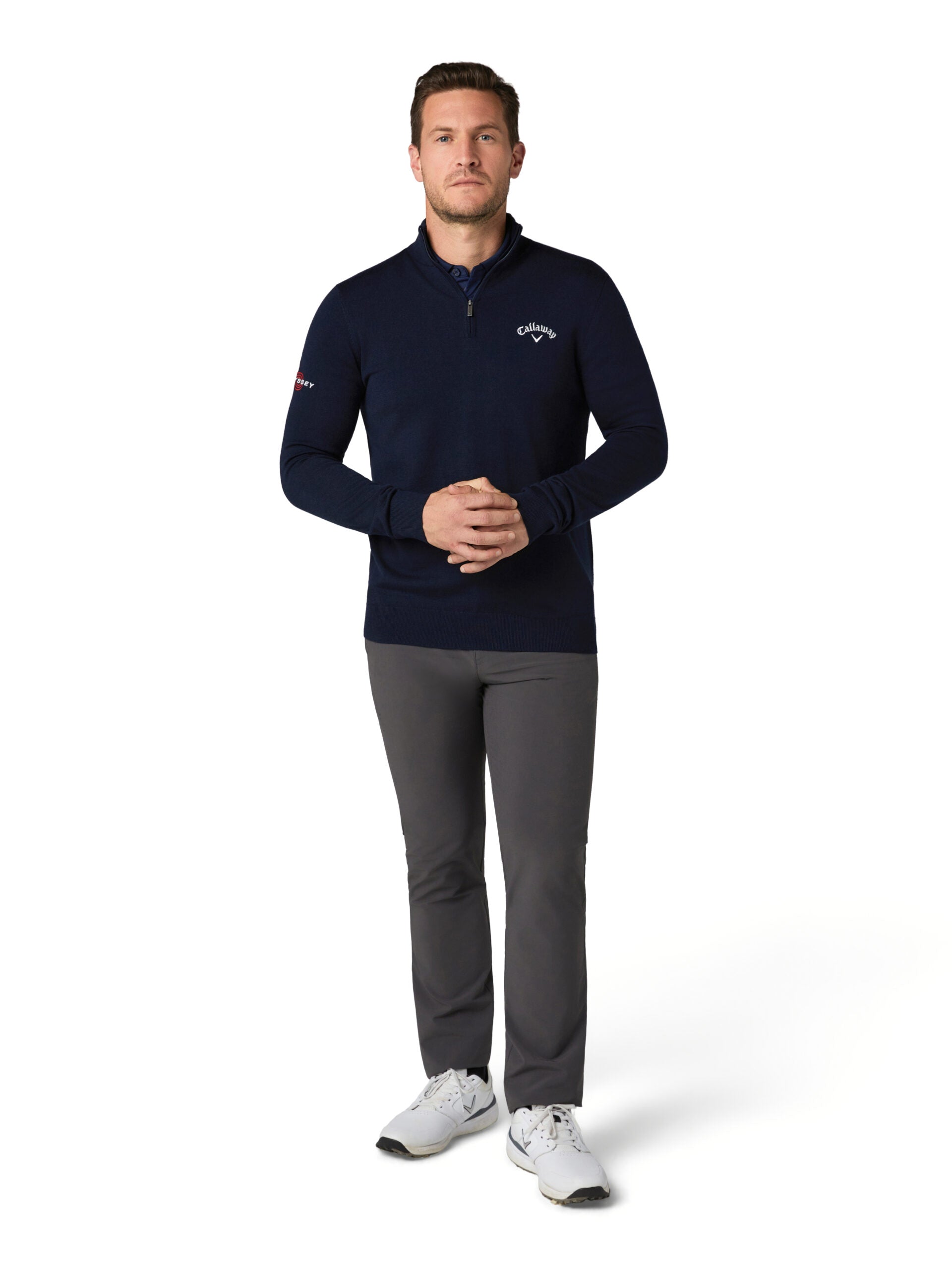 Callaway 1/4 Zip Merino Blend Sweater