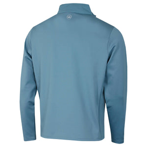 Peter Millar Golf Weld Elite Hybrid 1/2 Zip Jacket / Medium / Rainfall Blue
