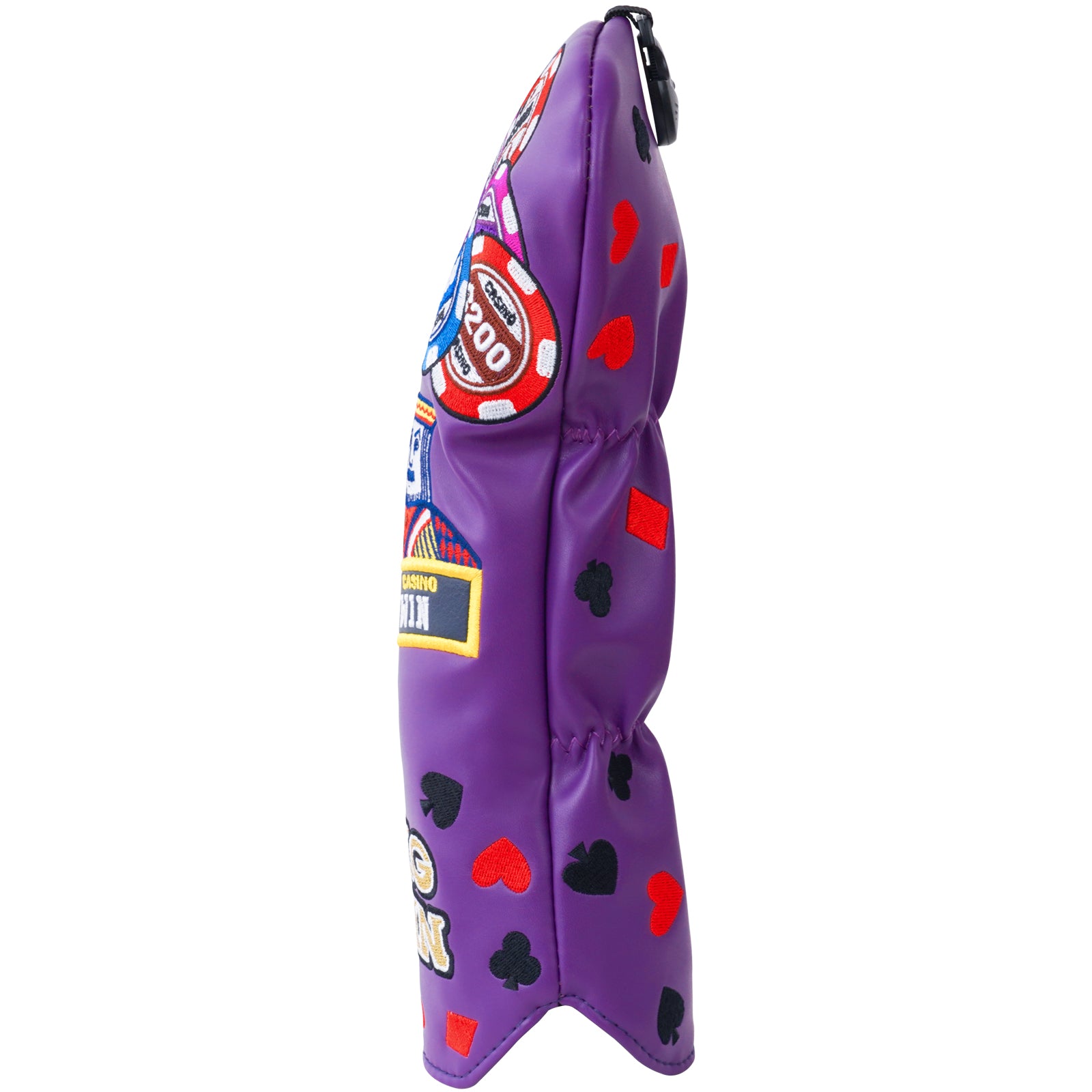 "Purple Poker BIGWIN" Fairway Headcover