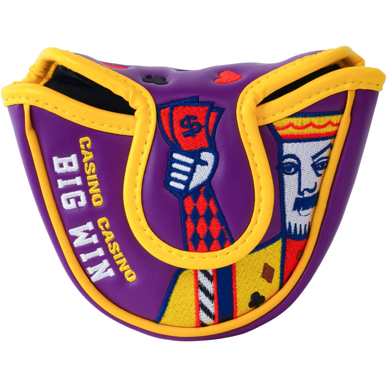 Purple Poker BIGWIN Mallet Headcover