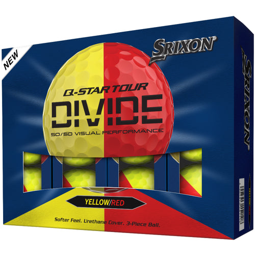 Srixon Q-Star Tour Divide 2026 Balls
