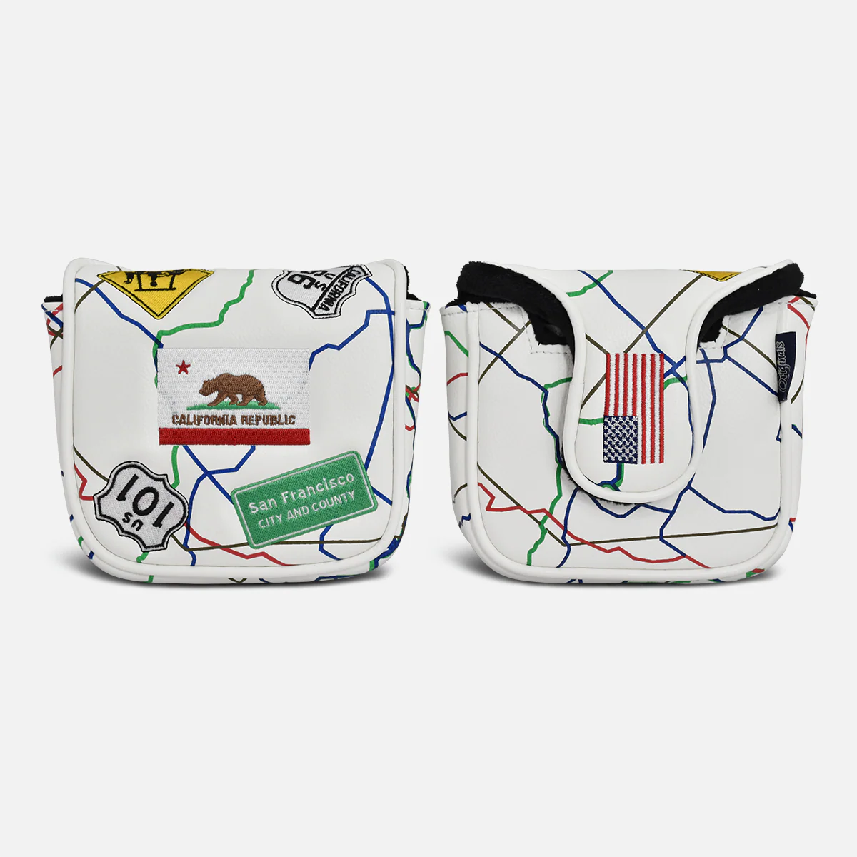 PRG Originals Route 66 Spider Putter Headcover