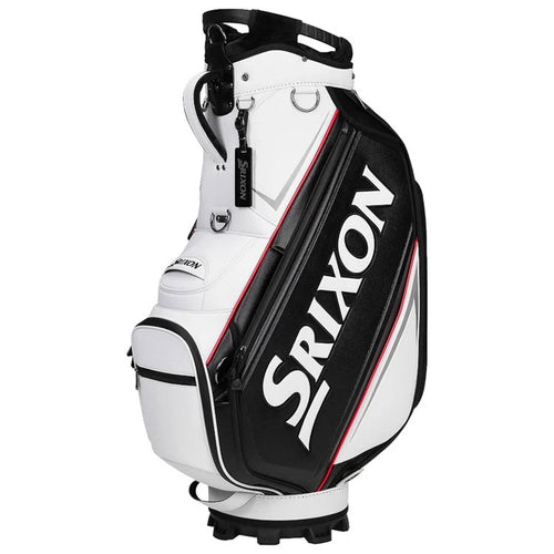 Srixon Tour Staff Bag 2025 / 5-Way Divider / Black, White & Red