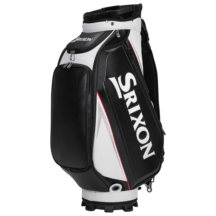 Srixon Tour Staff Bag 2025 / 5-Way Divider / Black, White & Red