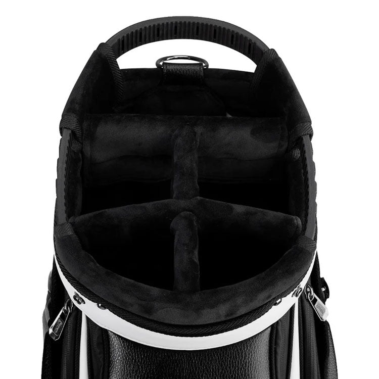 Srixon Tour Staff Bag 2025 / 5-Way Divider / Black, White & Red