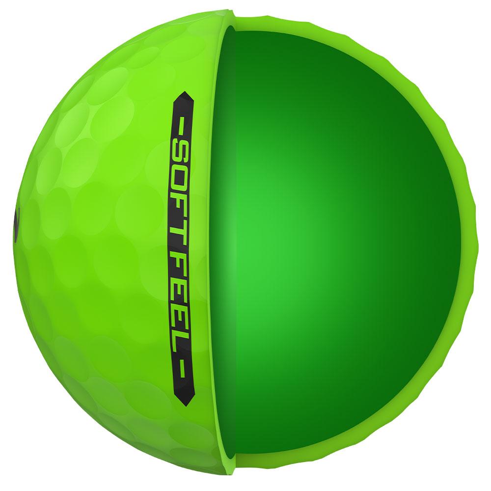 Srixon Soft Feel BRITE Balls (12)