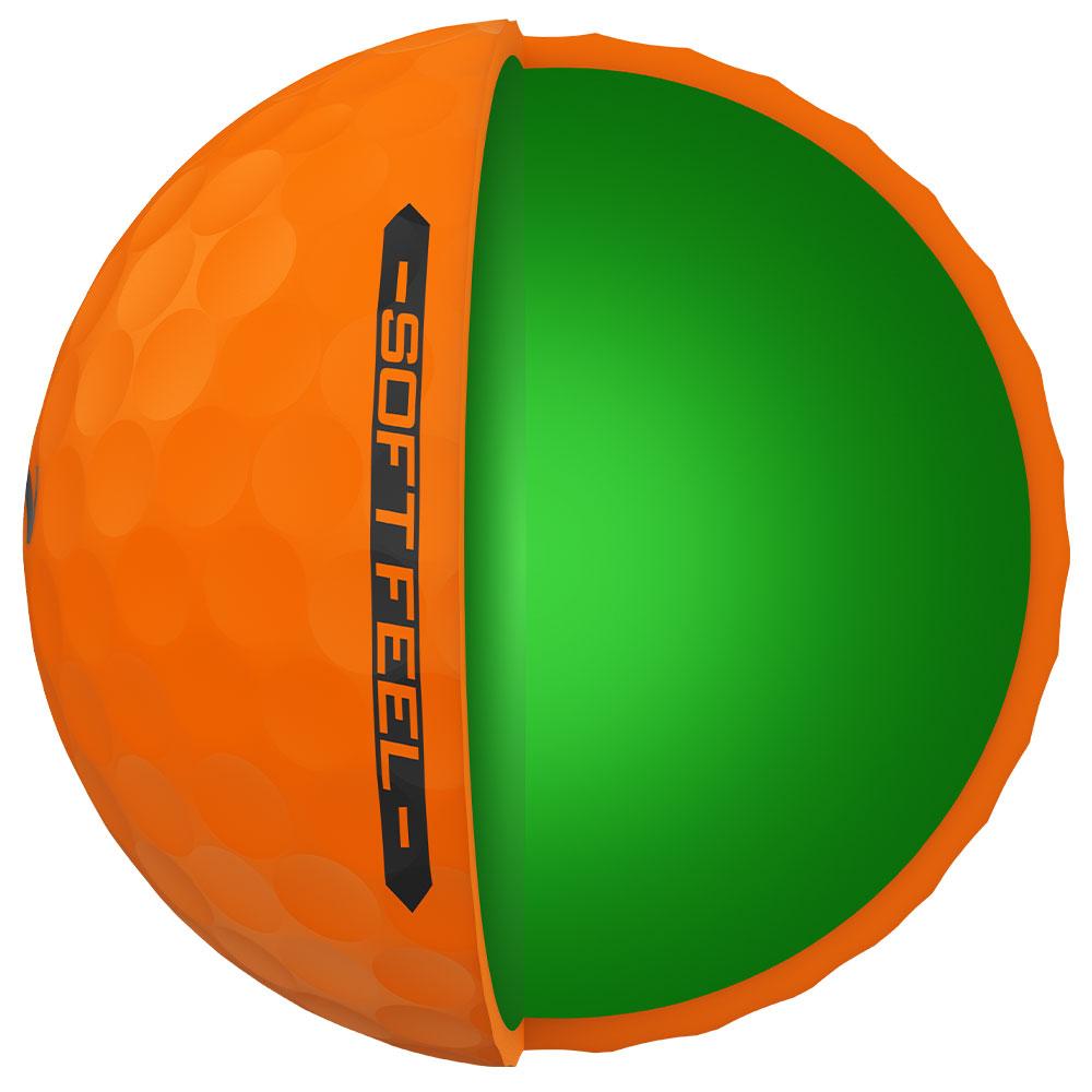 Srixon Soft Feel BRITE Balls (12)